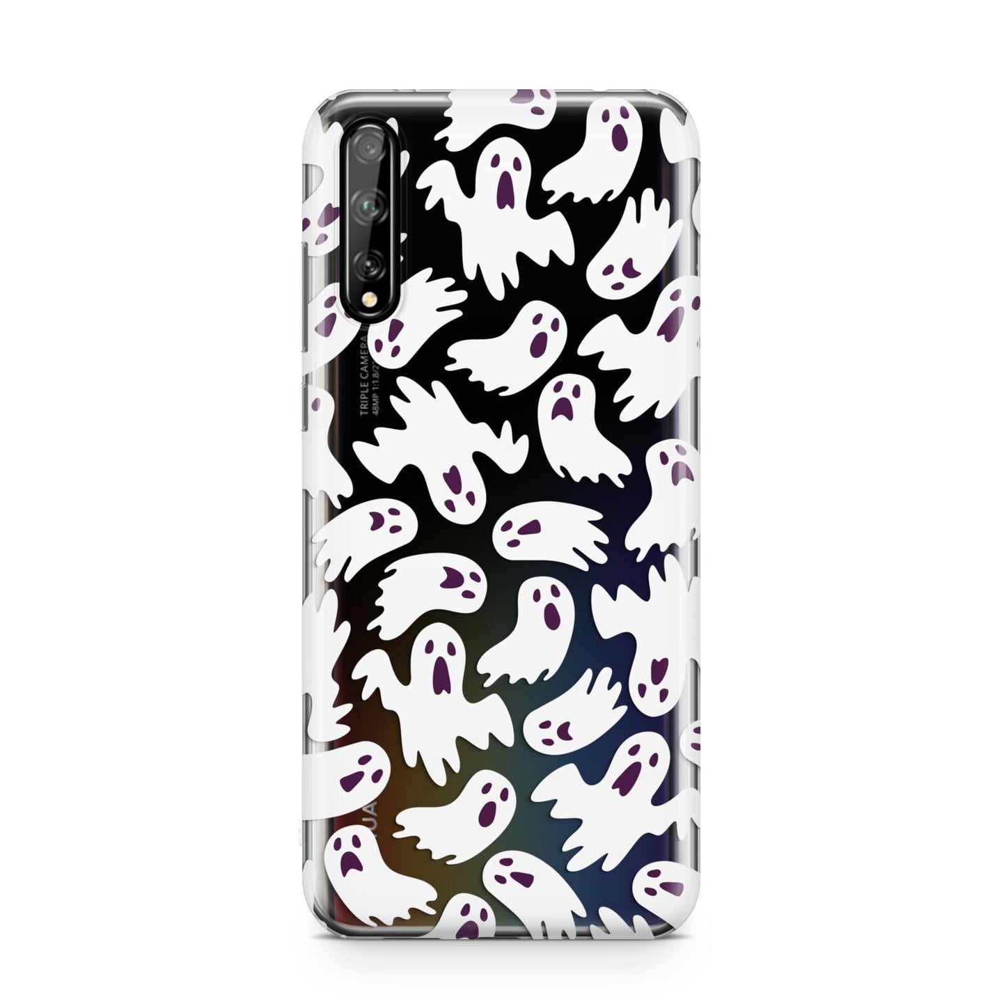 Crowd of Ghosts with Transparent Background Huawei Enjoy 10s Phone Case