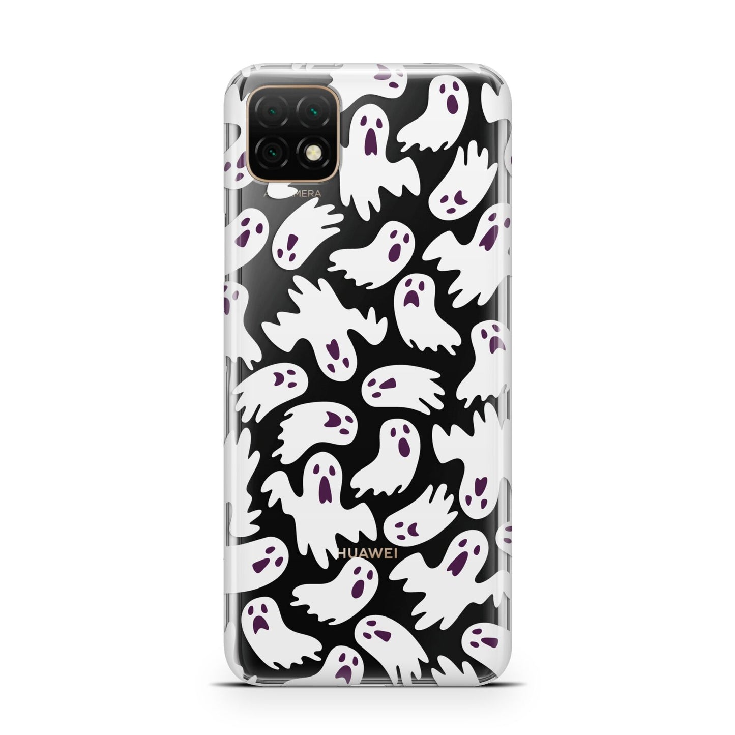 Crowd of Ghosts with Transparent Background Huawei Enjoy 20 Phone Case