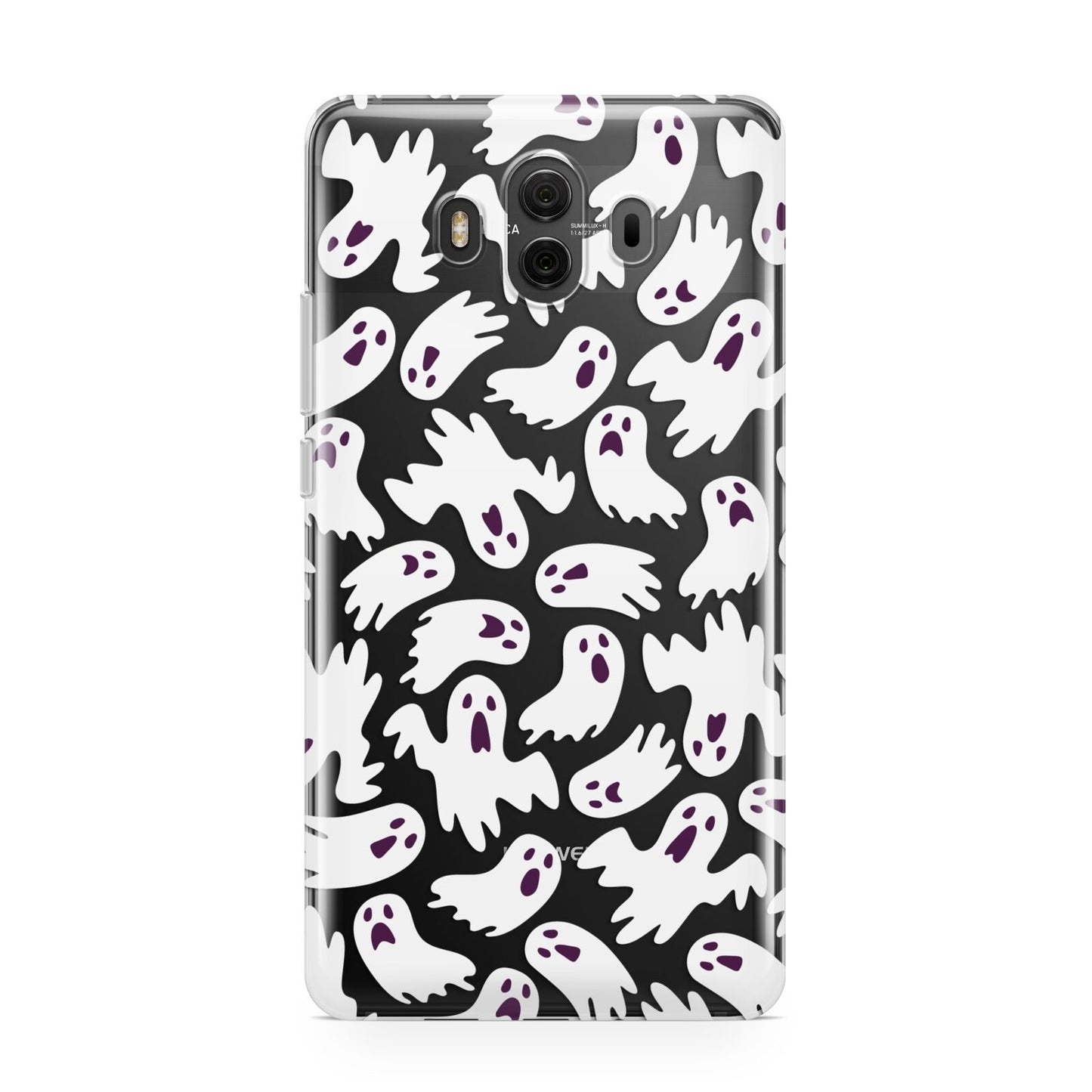 Crowd of Ghosts with Transparent Background Huawei Mate 10 Protective Phone Case