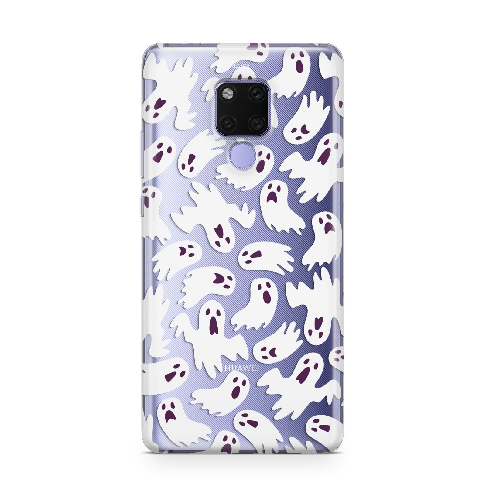 Crowd of Ghosts with Transparent Background Huawei Mate 20X Phone Case