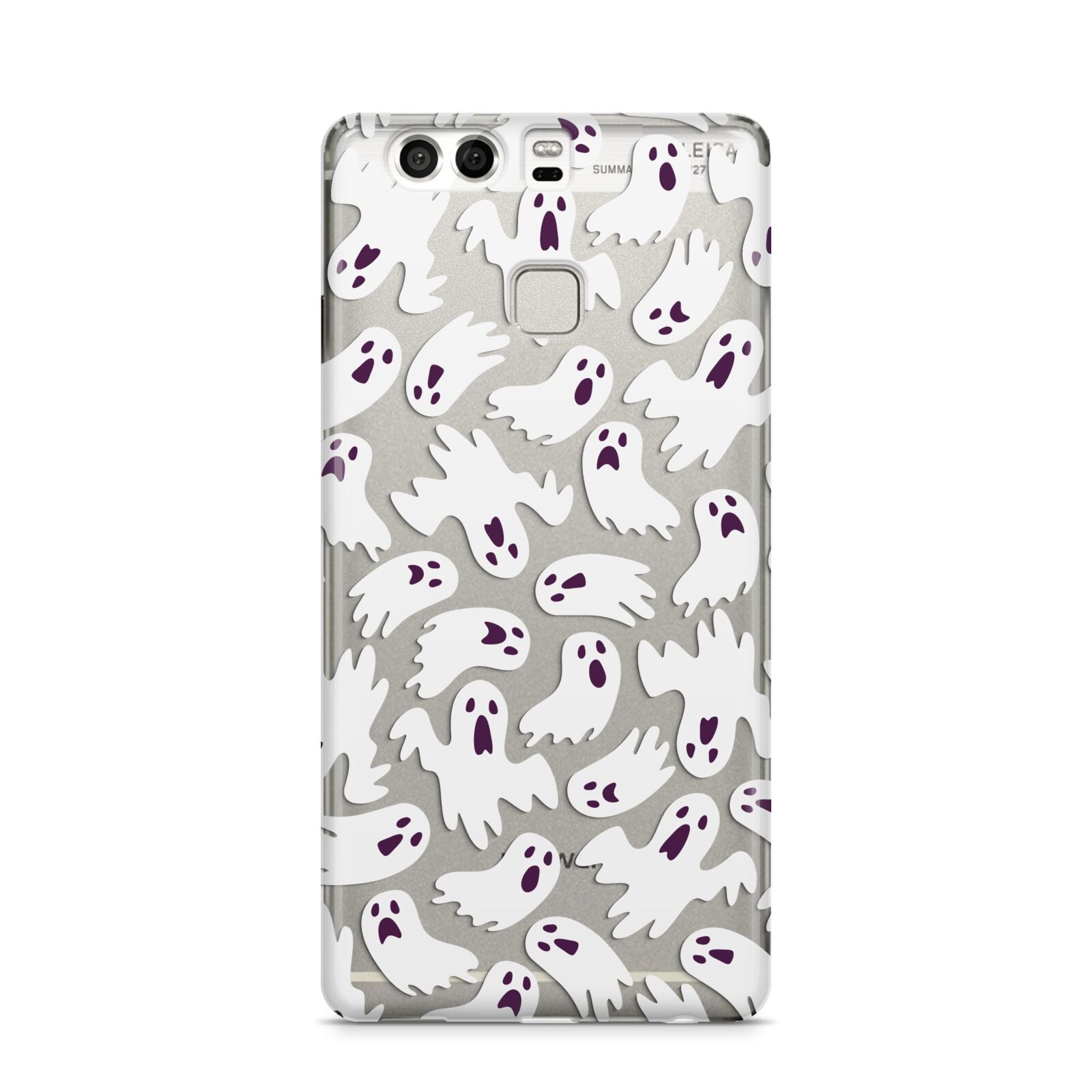 Crowd of Ghosts with Transparent Background Huawei P9 Case