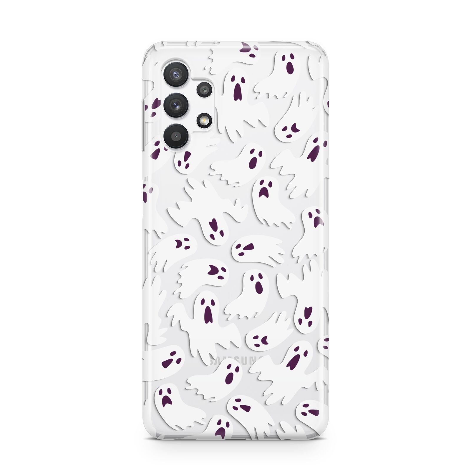 Crowd of Ghosts with Transparent Background Samsung A32 5G Case