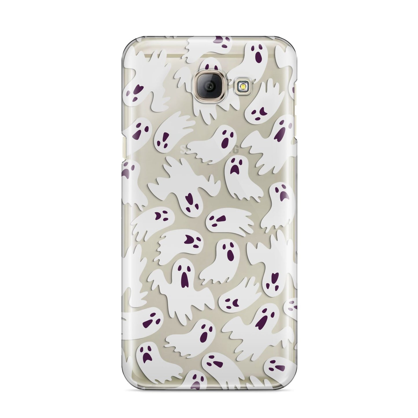 Crowd of Ghosts with Transparent Background Samsung Galaxy A8 2016 Case