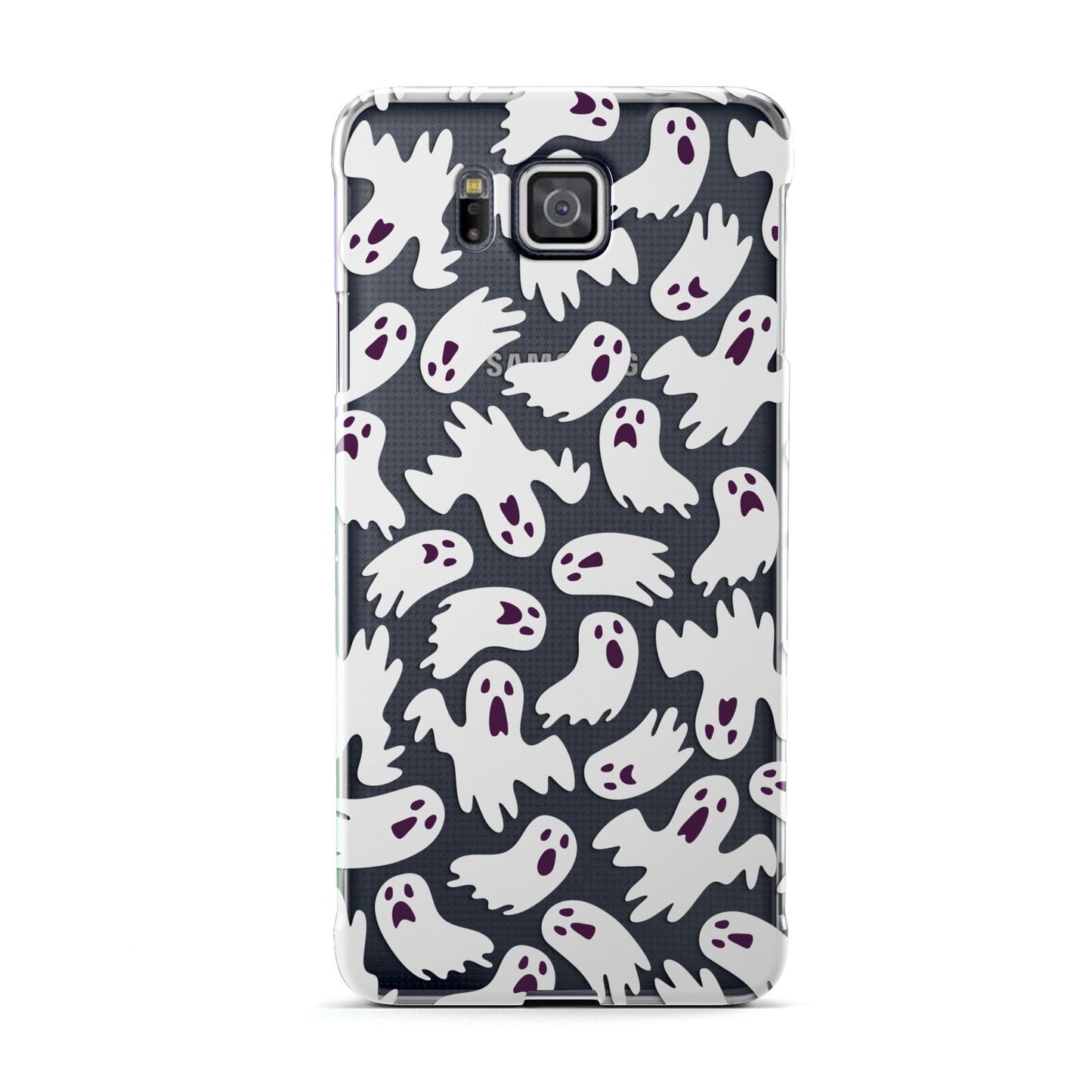 Crowd of Ghosts with Transparent Background Samsung Galaxy Alpha Case