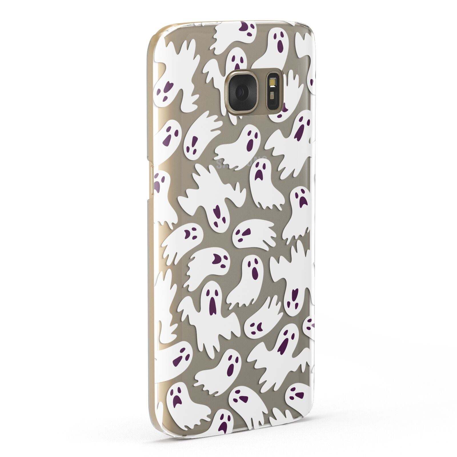 Crowd of Ghosts with Transparent Background Samsung Galaxy Case Fourty Five Degrees