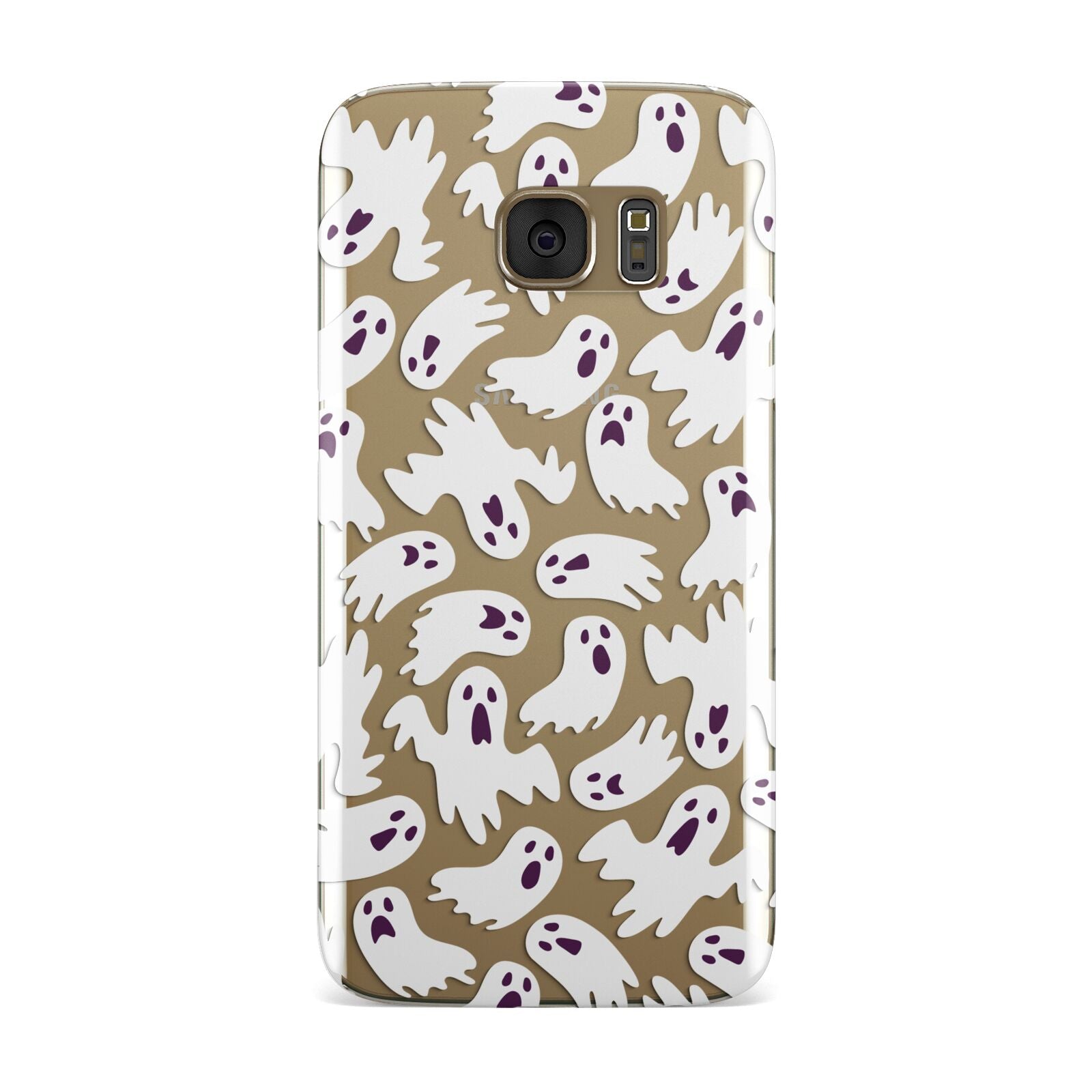 Crowd of Ghosts with Transparent Background Samsung Galaxy Case