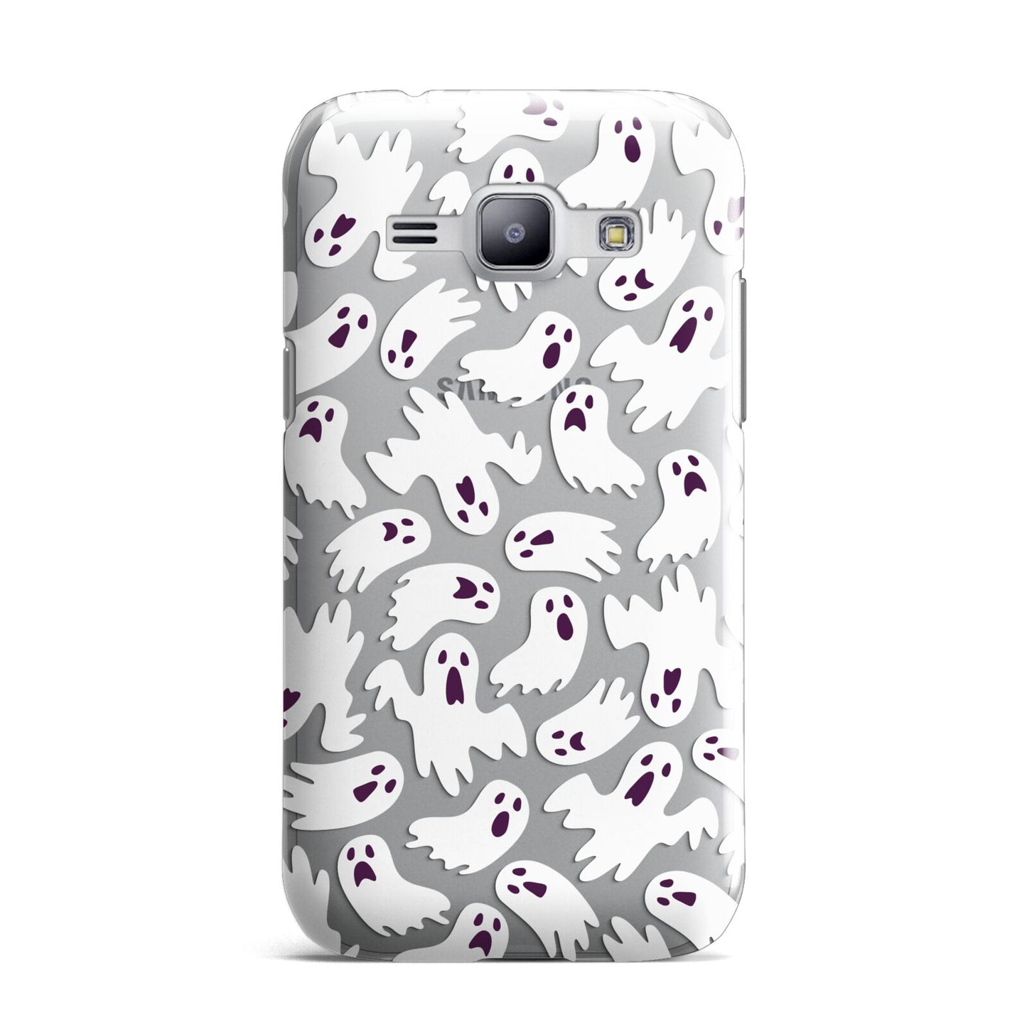 Crowd of Ghosts with Transparent Background Samsung Galaxy J1 2015 Case