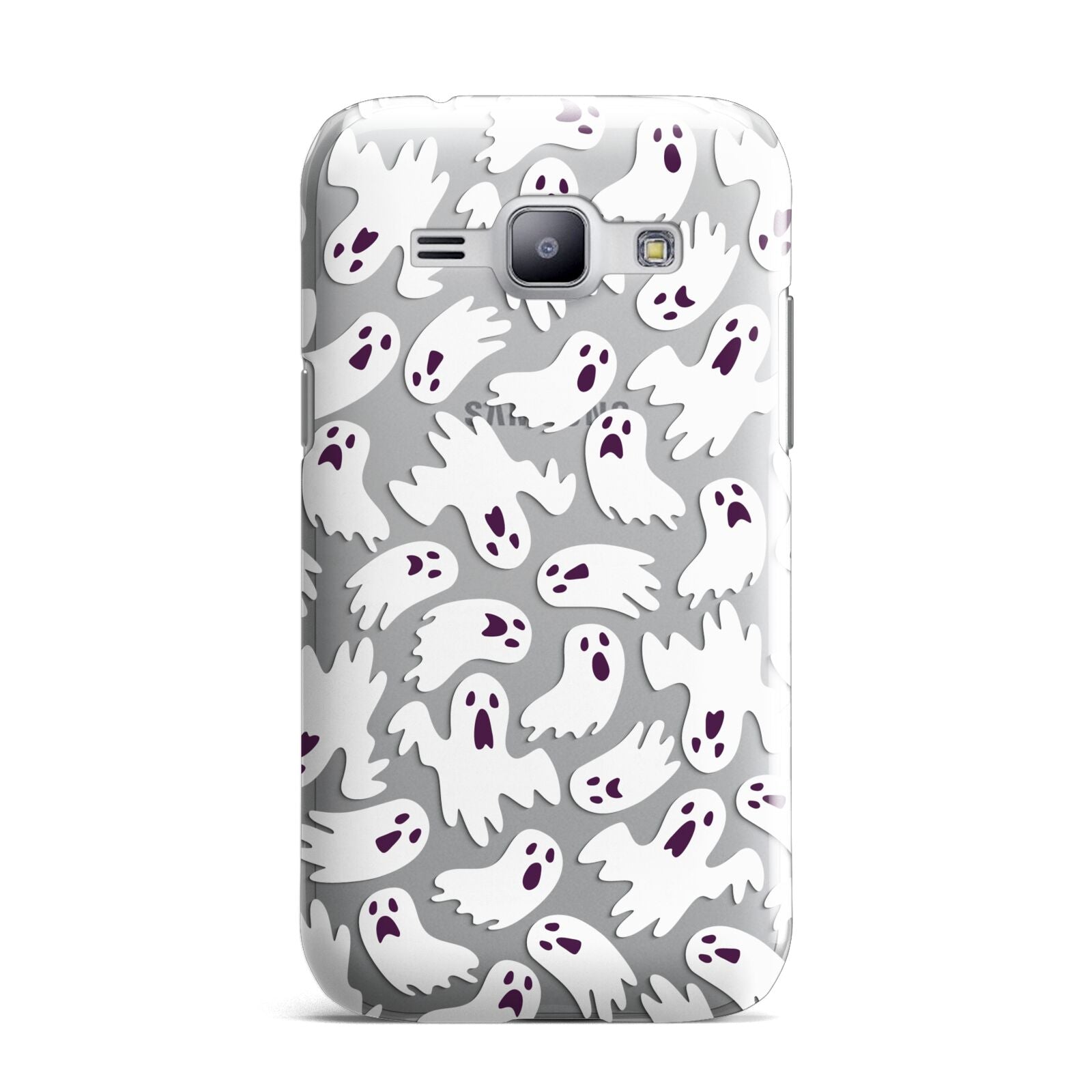 Crowd of Ghosts with Transparent Background Samsung Galaxy J1 2015 Case