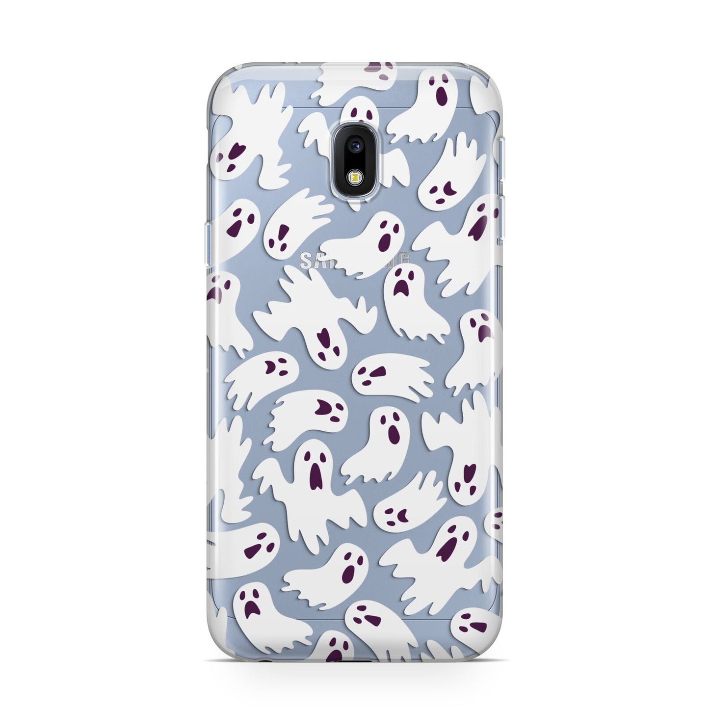 Crowd of Ghosts with Transparent Background Samsung Galaxy J3 2017 Case