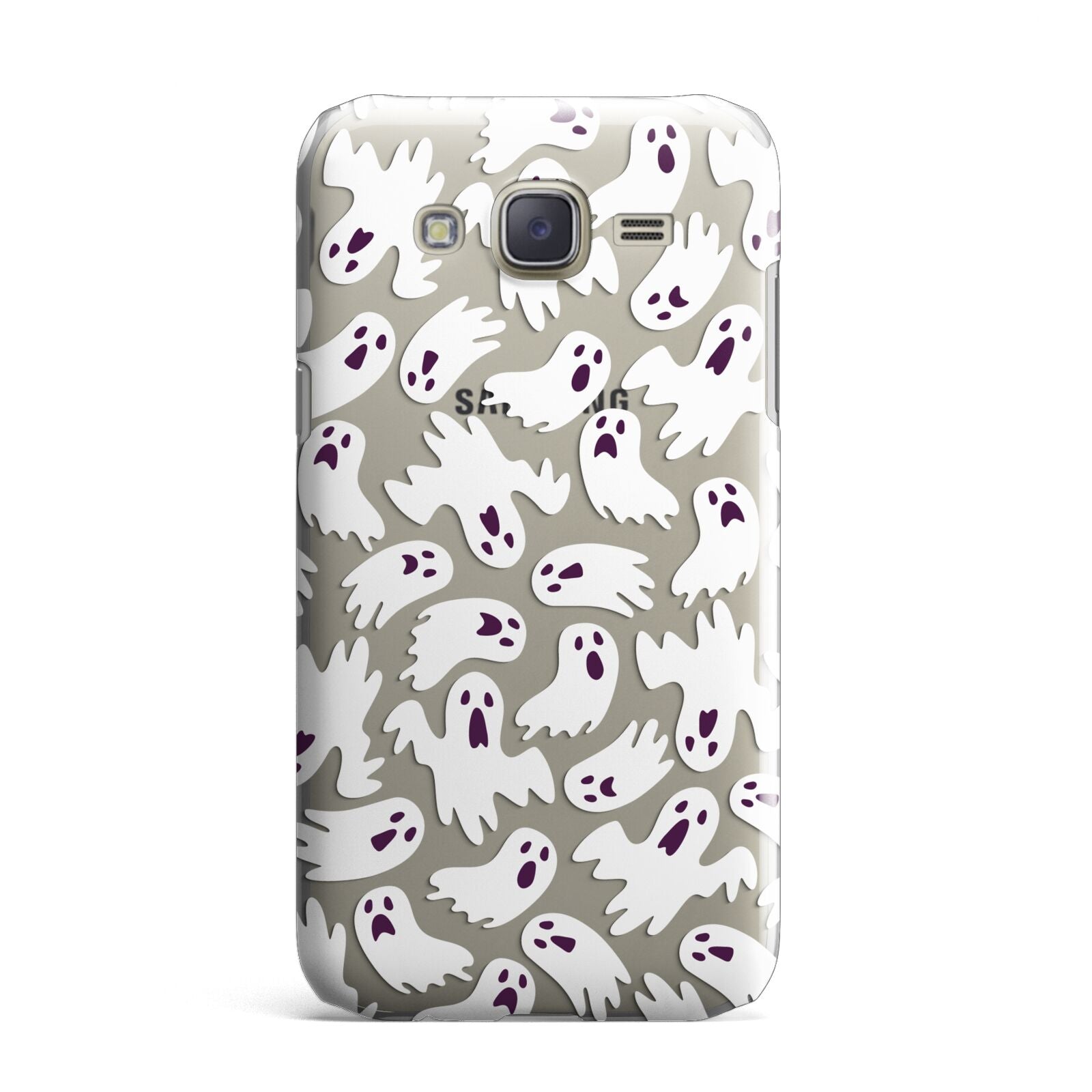 Crowd of Ghosts with Transparent Background Samsung Galaxy J7 Case