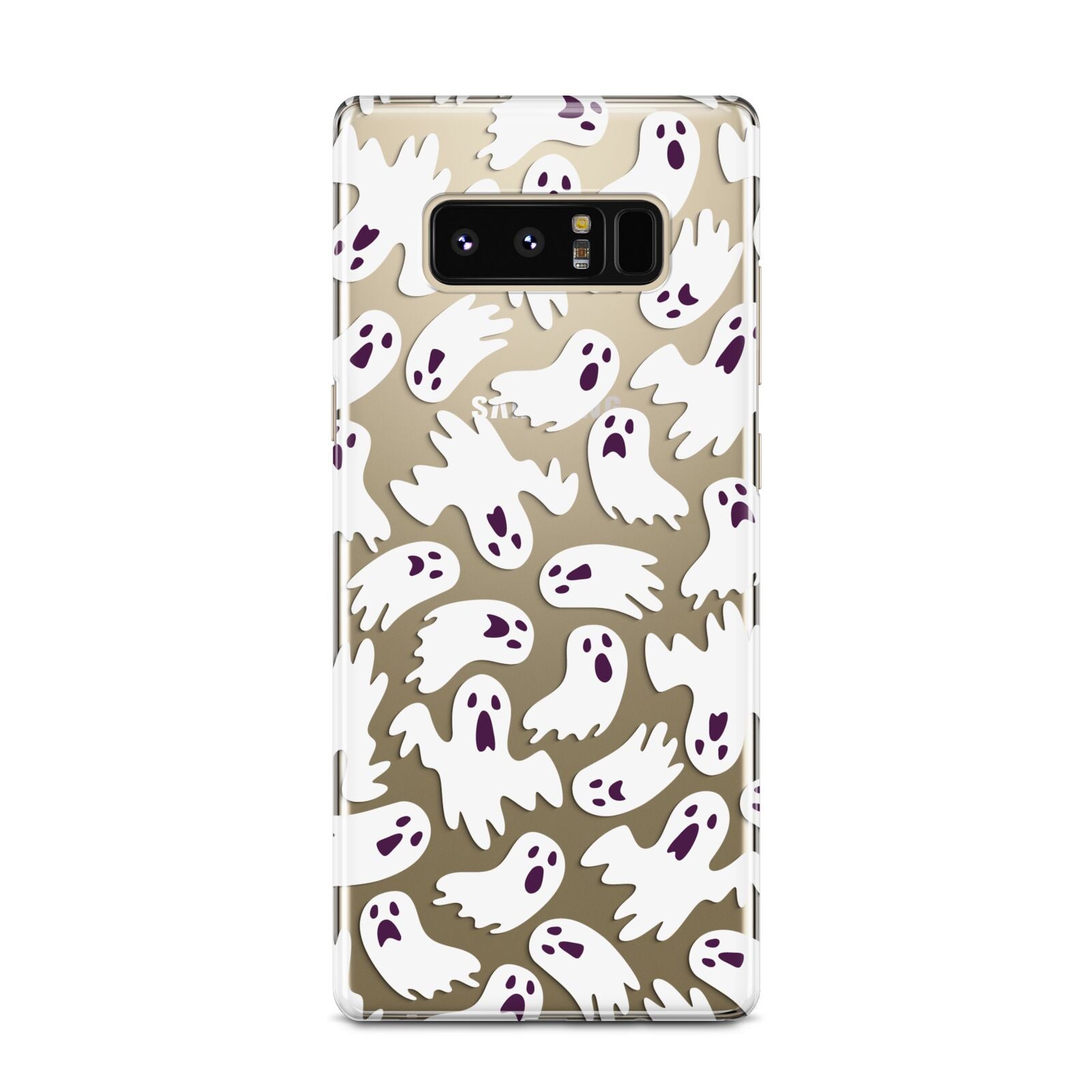 Crowd of Ghosts with Transparent Background Samsung Galaxy Note 8 Case