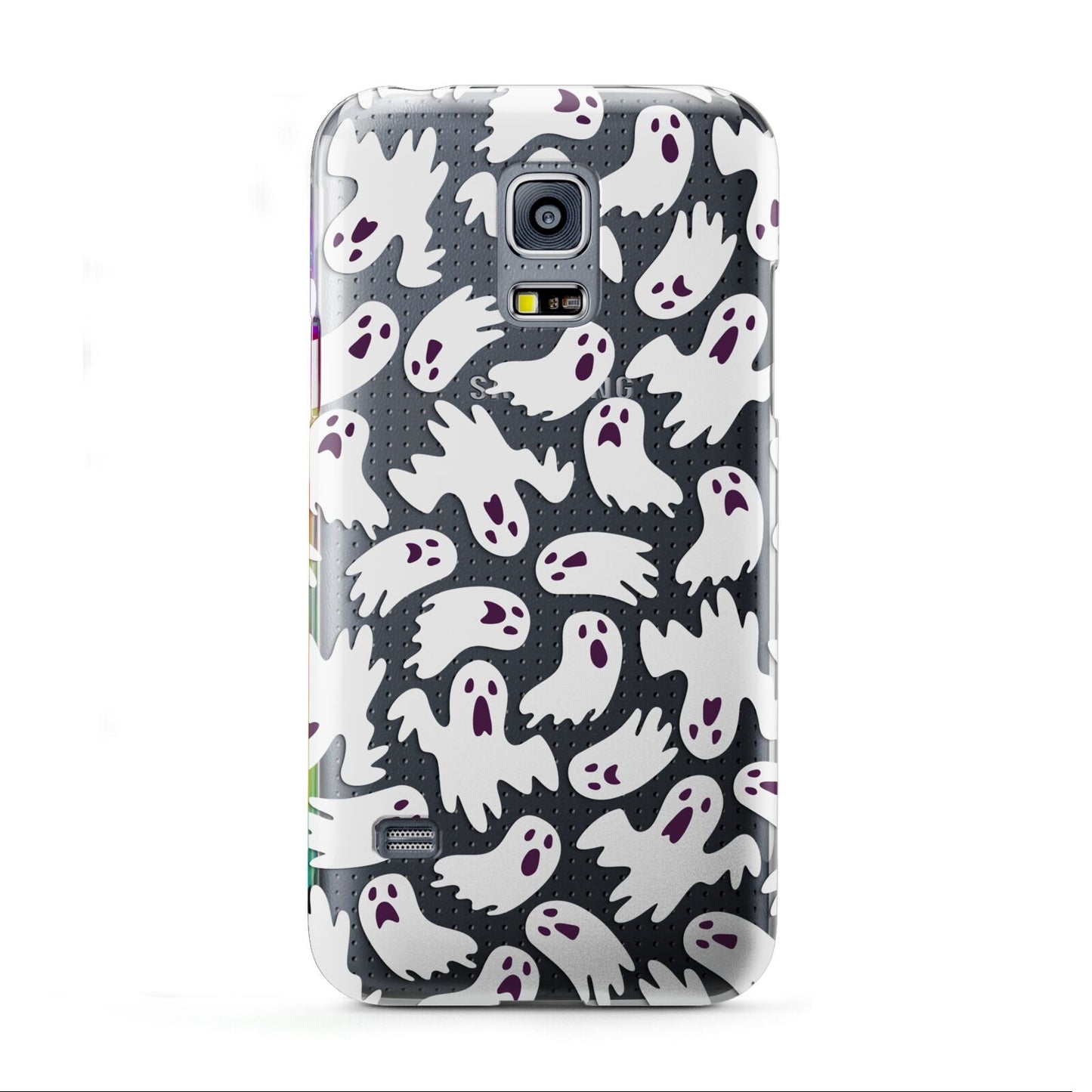 Crowd of Ghosts with Transparent Background Samsung Galaxy S5 Mini Case