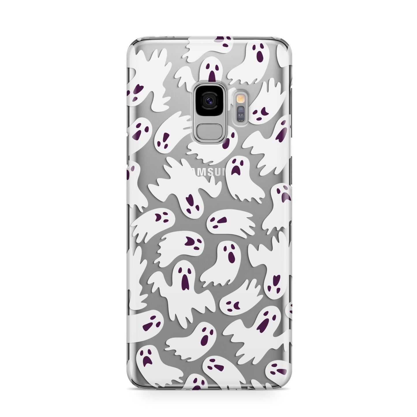 Crowd of Ghosts with Transparent Background Samsung Galaxy S9 Case