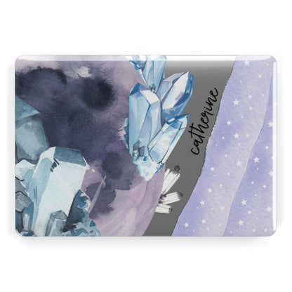 Crystals Personalised Name Apple MacBook Case