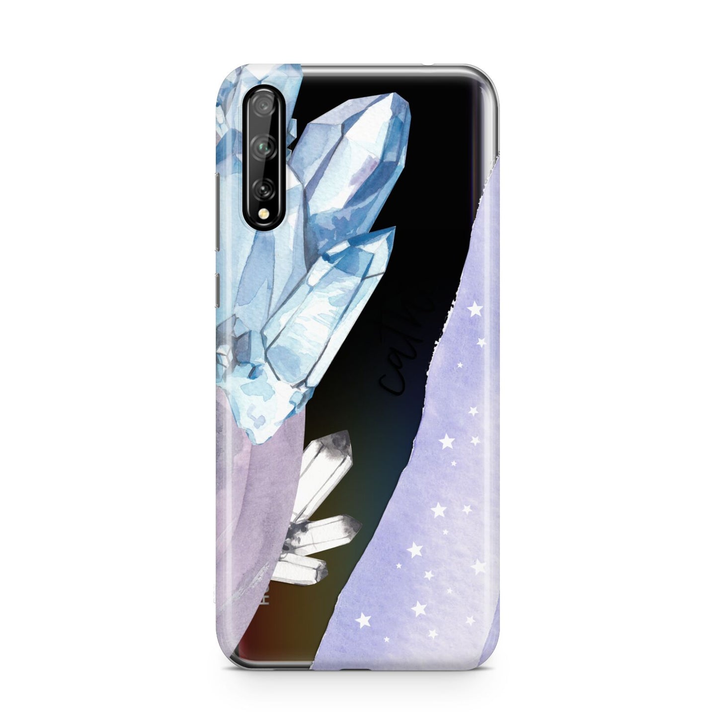 Crystals Personalised Name Huawei Enjoy 10s Phone Case