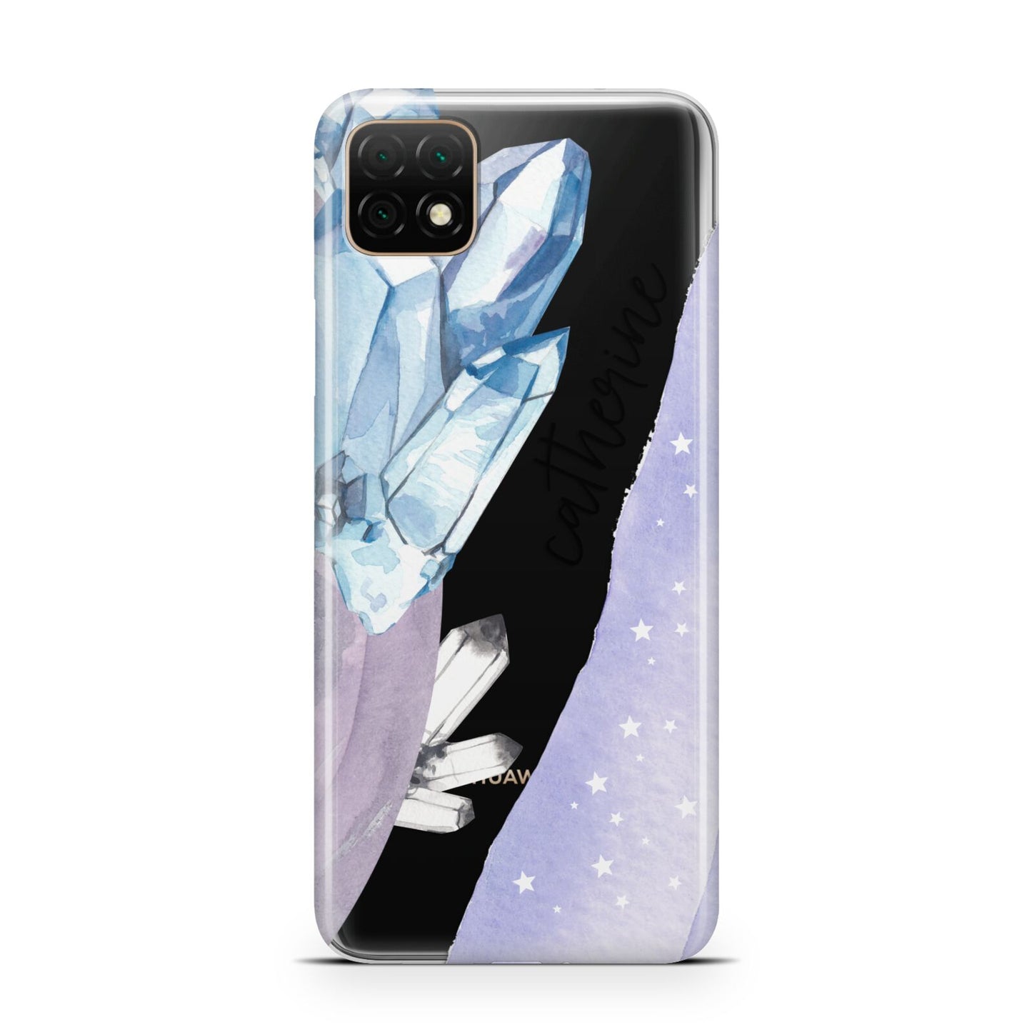 Crystals Personalised Name Huawei Enjoy 20 Phone Case