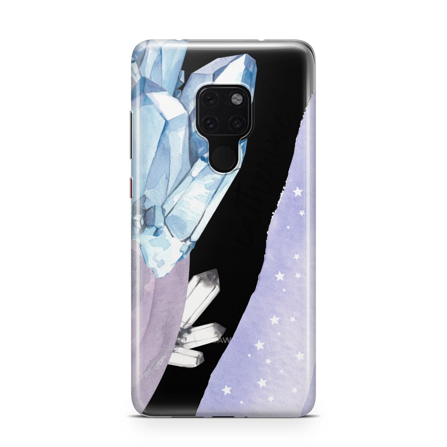 Crystals Personalised Name Huawei Mate 20 Phone Case