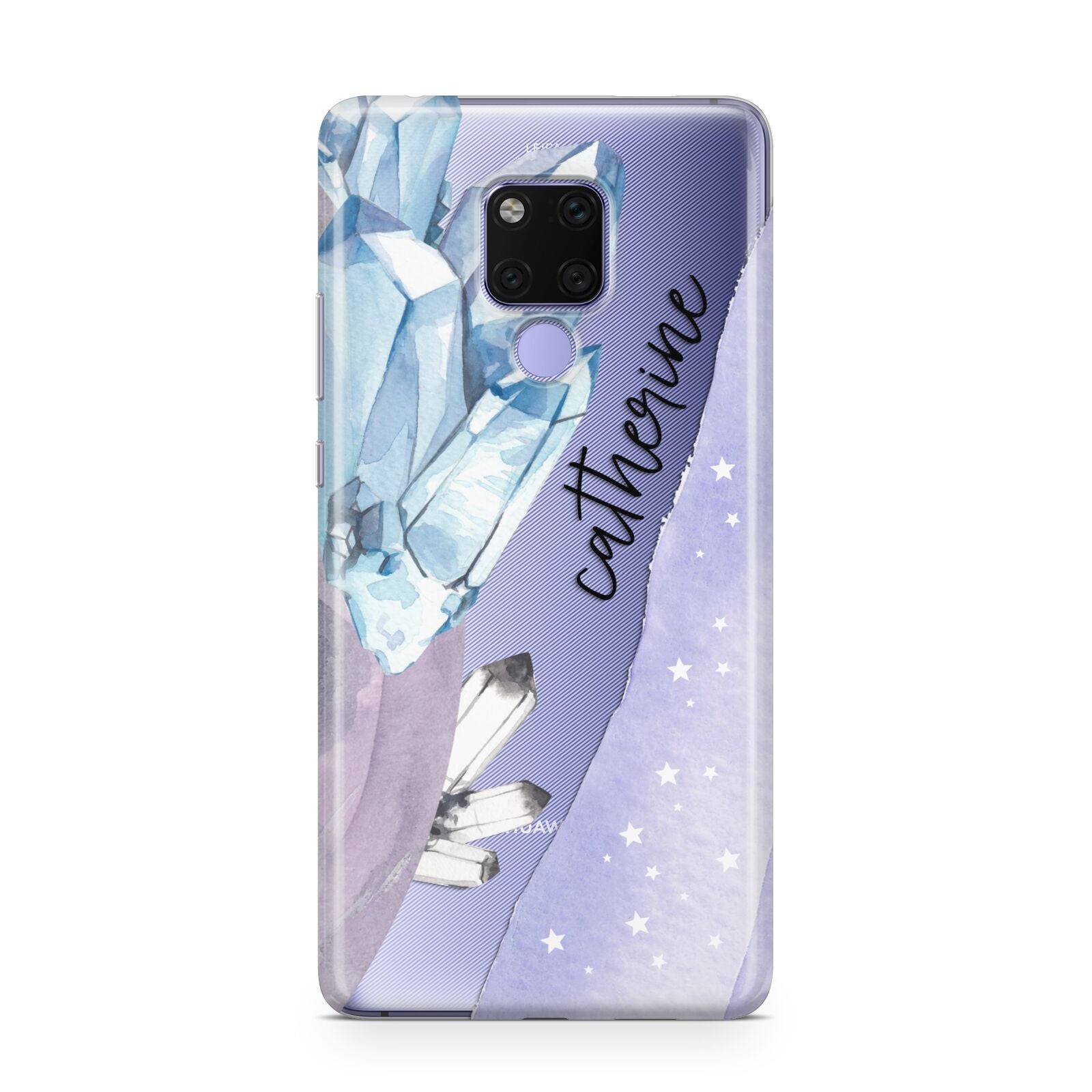 Crystals Personalised Name Huawei Mate 20X Phone Case