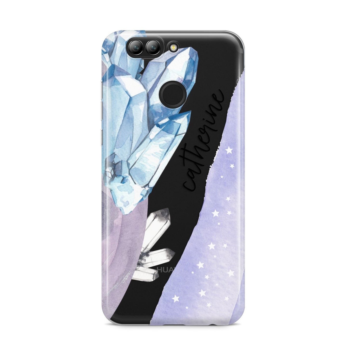 Crystals Personalised Name Huawei Nova 2s Phone Case