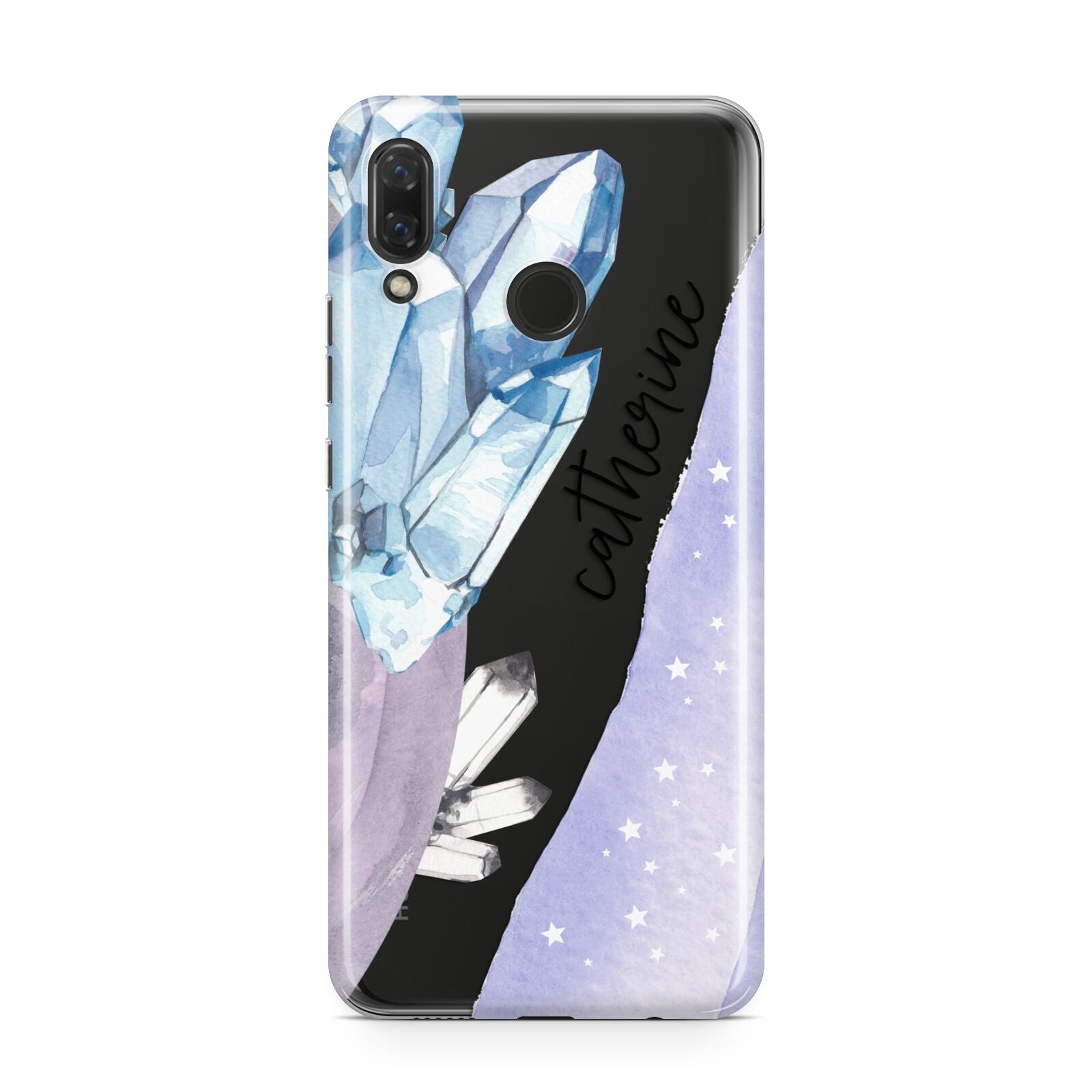 Crystals Personalised Name Huawei Nova 3 Phone Case