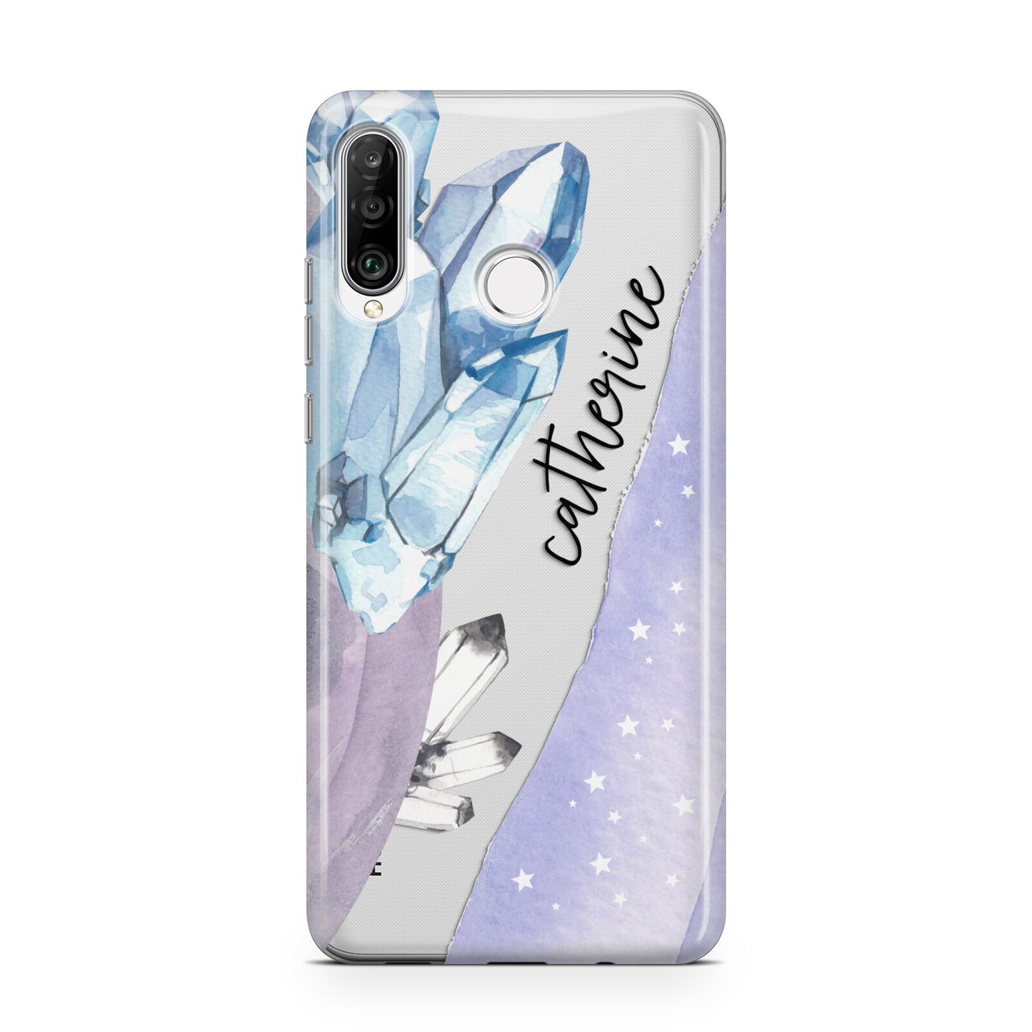 Crystals Personalised Name Huawei P30 Lite Phone Case