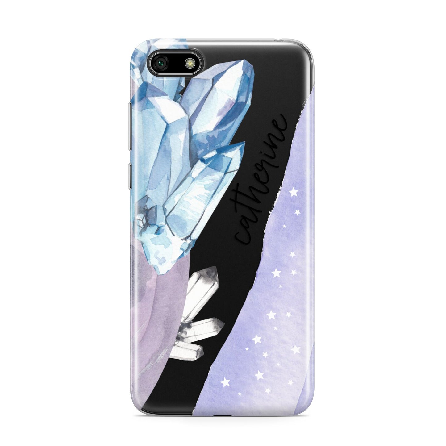 Crystals Personalised Name Huawei Y5 Prime 2018 Phone Case