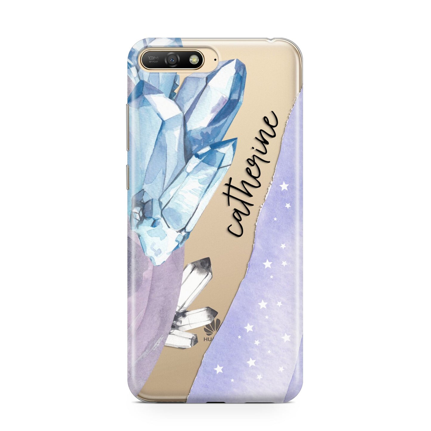 Crystals Personalised Name Huawei Y6 2018