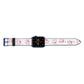 Cupid Apple Watch Strap Landscape Image Blue Hardware