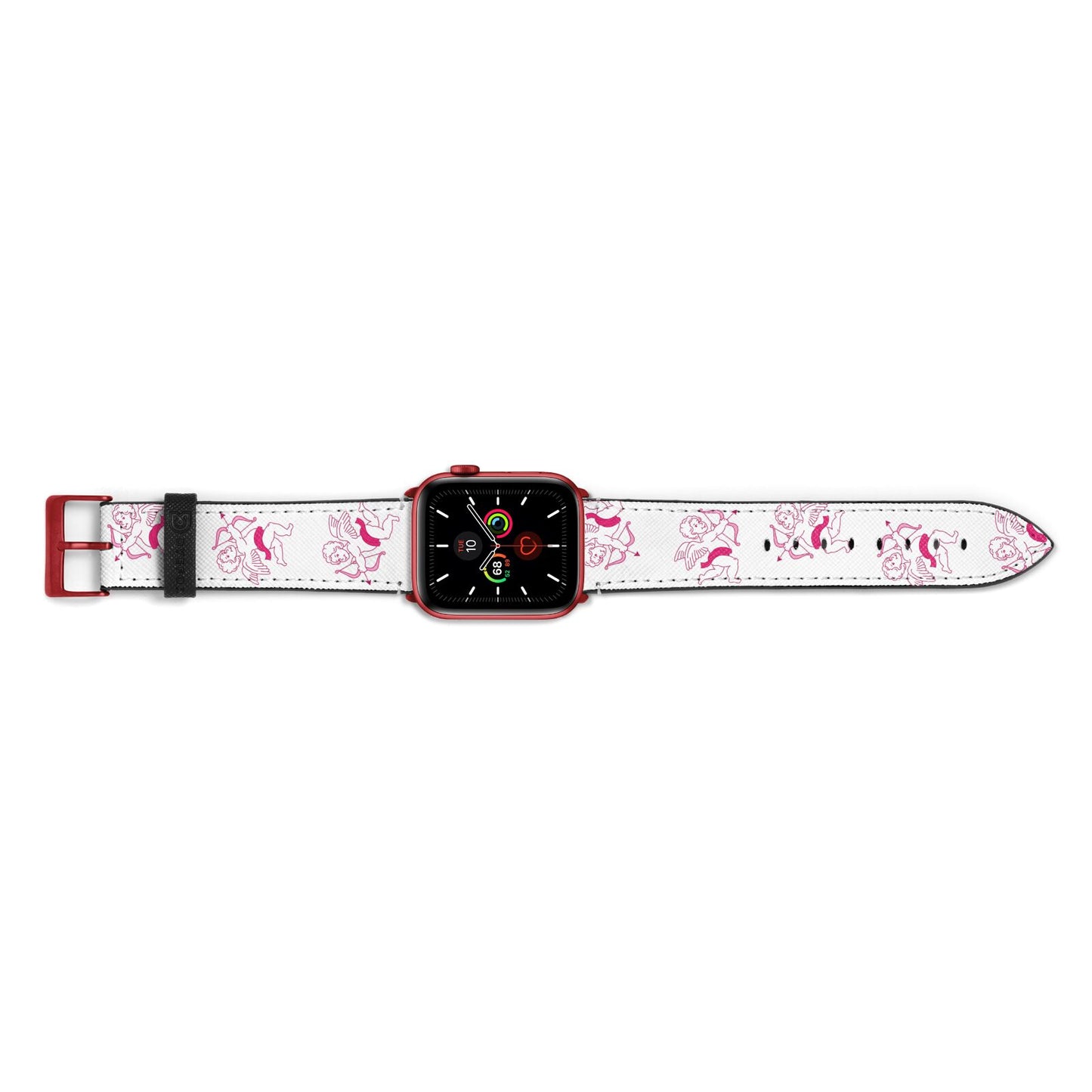 Cupid Apple Watch Strap Landscape Image Red Hardware