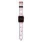 Cupid Apple Watch Strap with Red Hardware