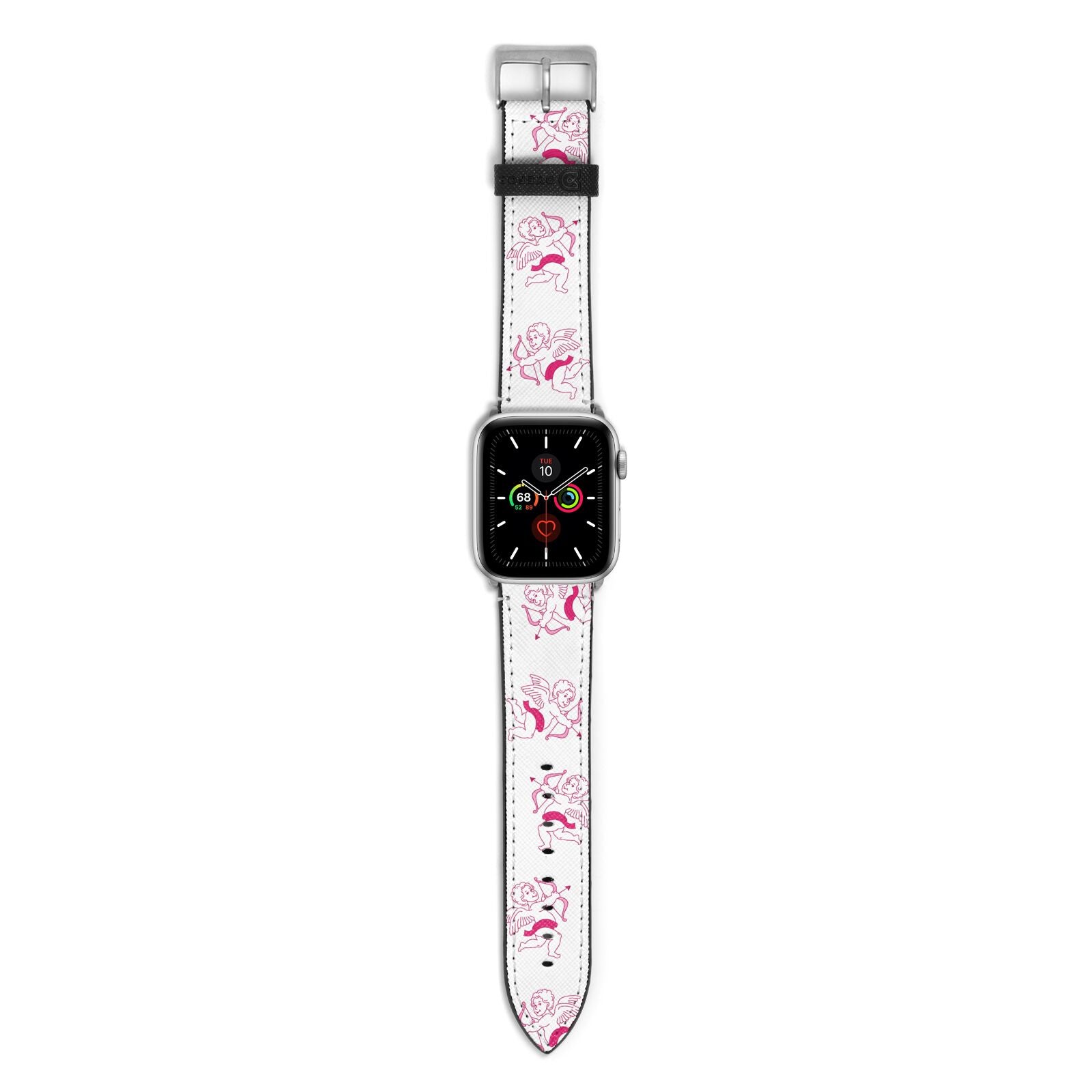 Cupid Apple Watch Strap with Silver Hardware