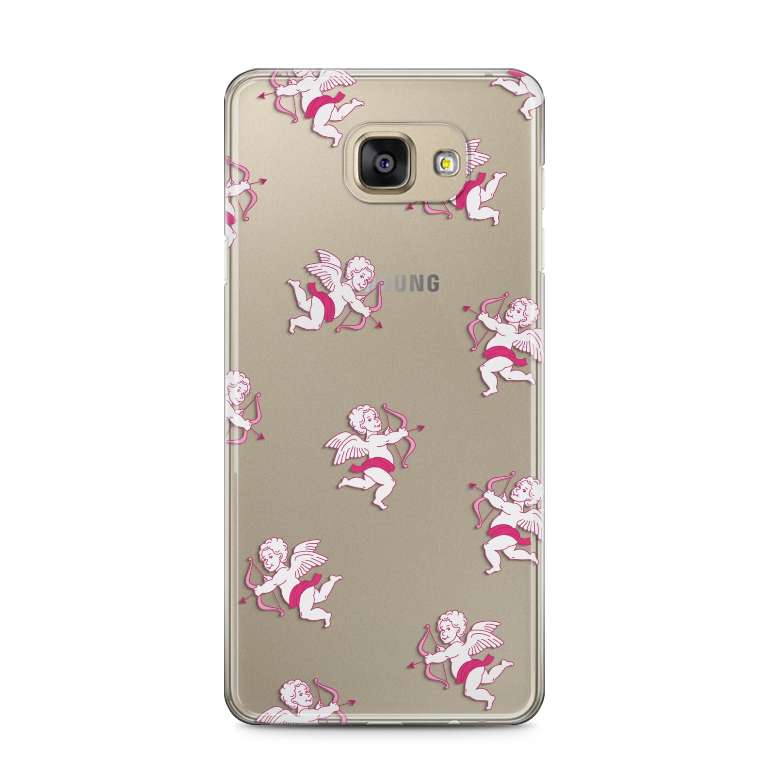 Cupid Samsung Galaxy A5 2016 Case on gold phone