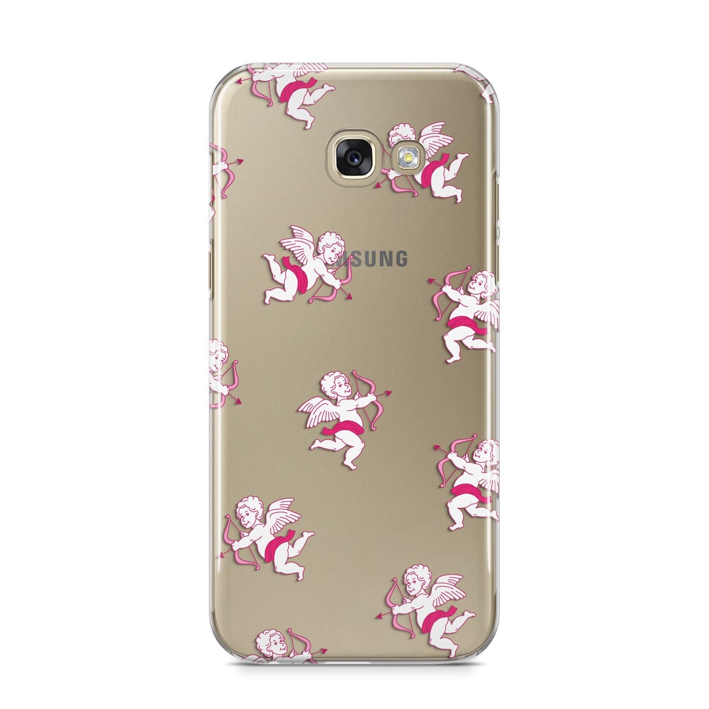 Cupid Samsung Galaxy A5 2017 Case on gold phone