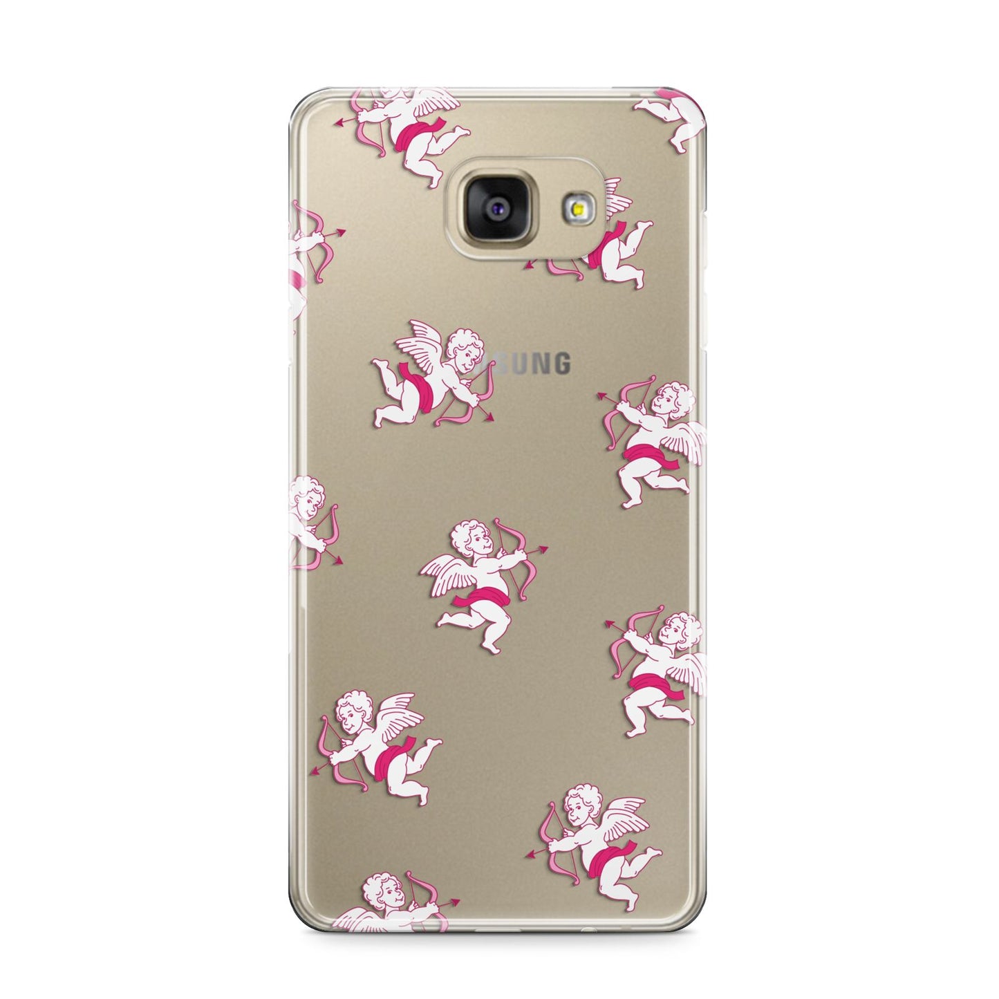 Cupid Samsung Galaxy A9 2016 Case on gold phone