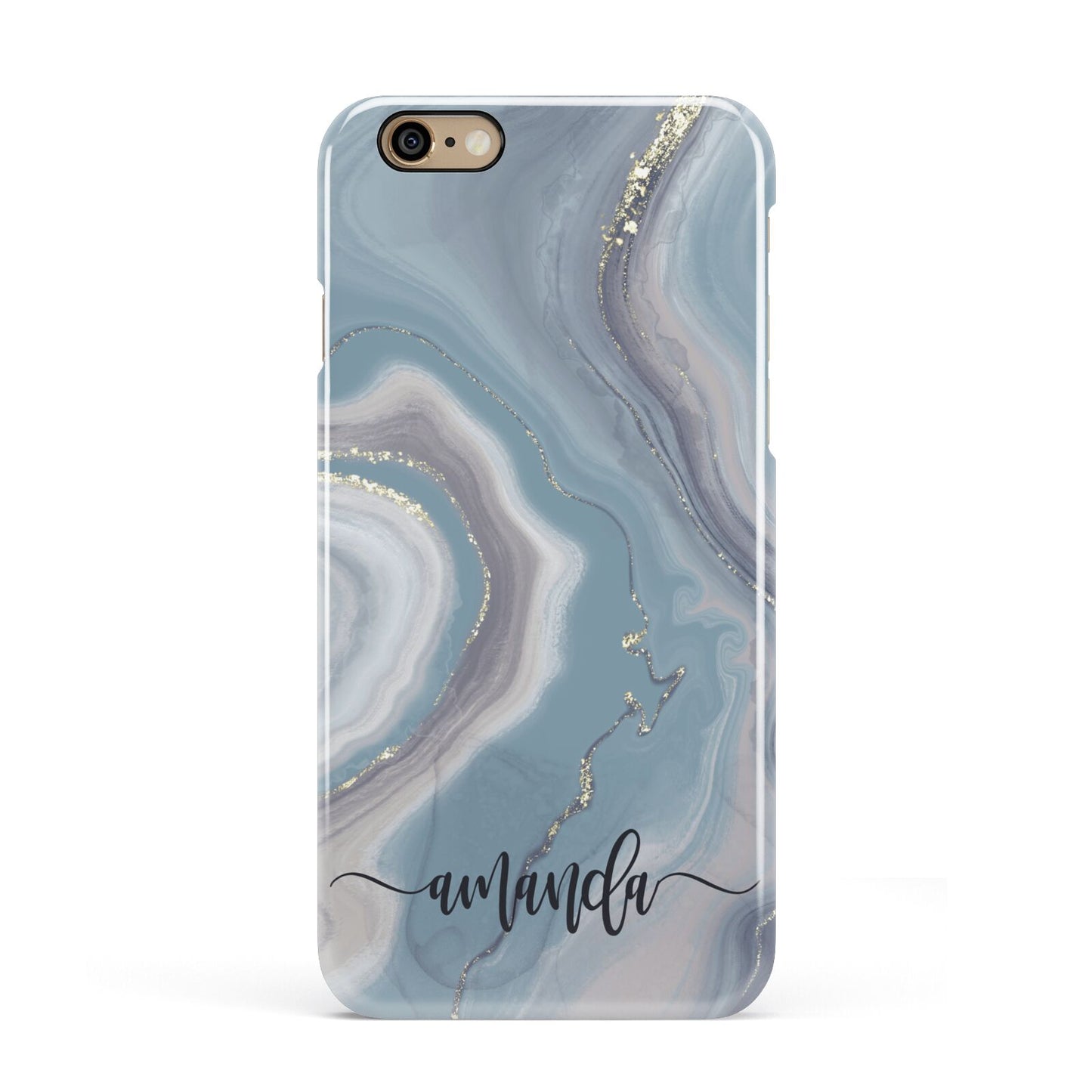 Custom Agate Apple iPhone 6 3D Snap Case