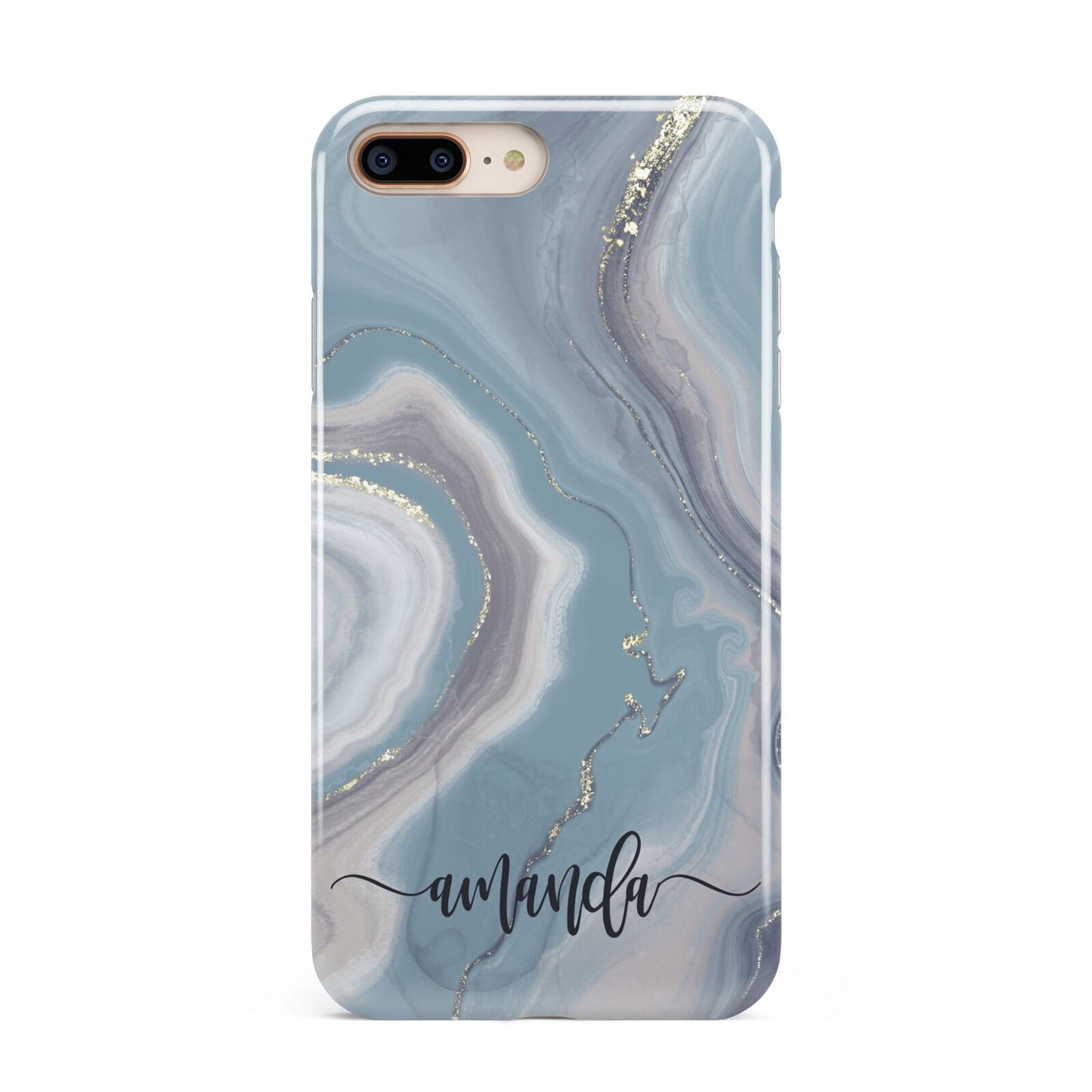 Custom Agate Apple iPhone 7 8 Plus 3D Tough Case