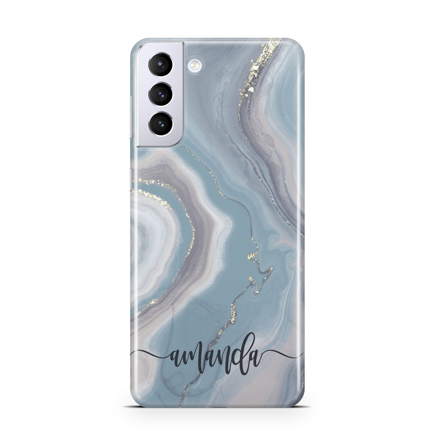 Custom Agate Samsung S21 Plus Case