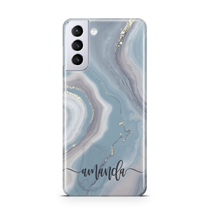 Custom Agate Samsung S21 Plus Case