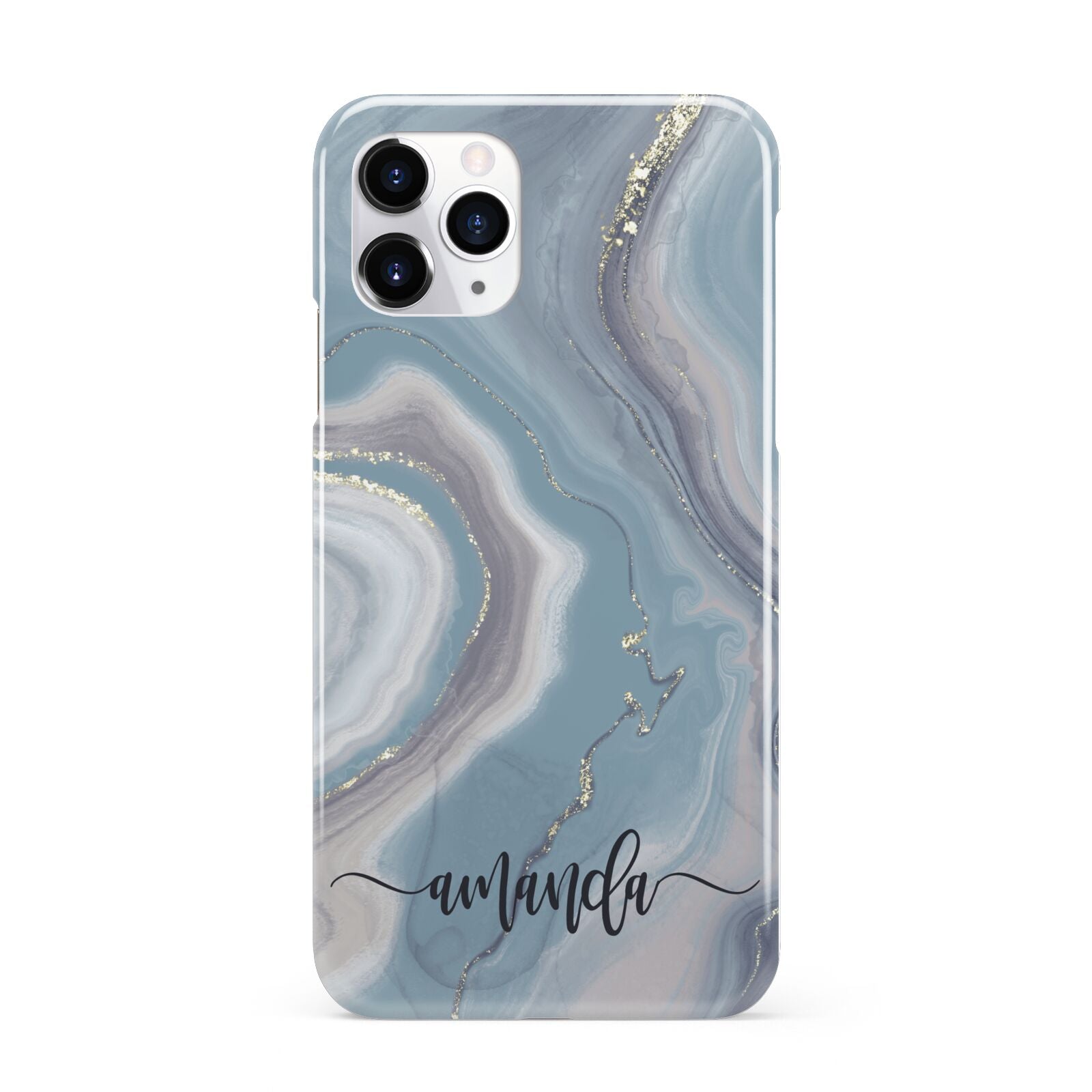 Custom Agate iPhone 11 Pro 3D Snap Case