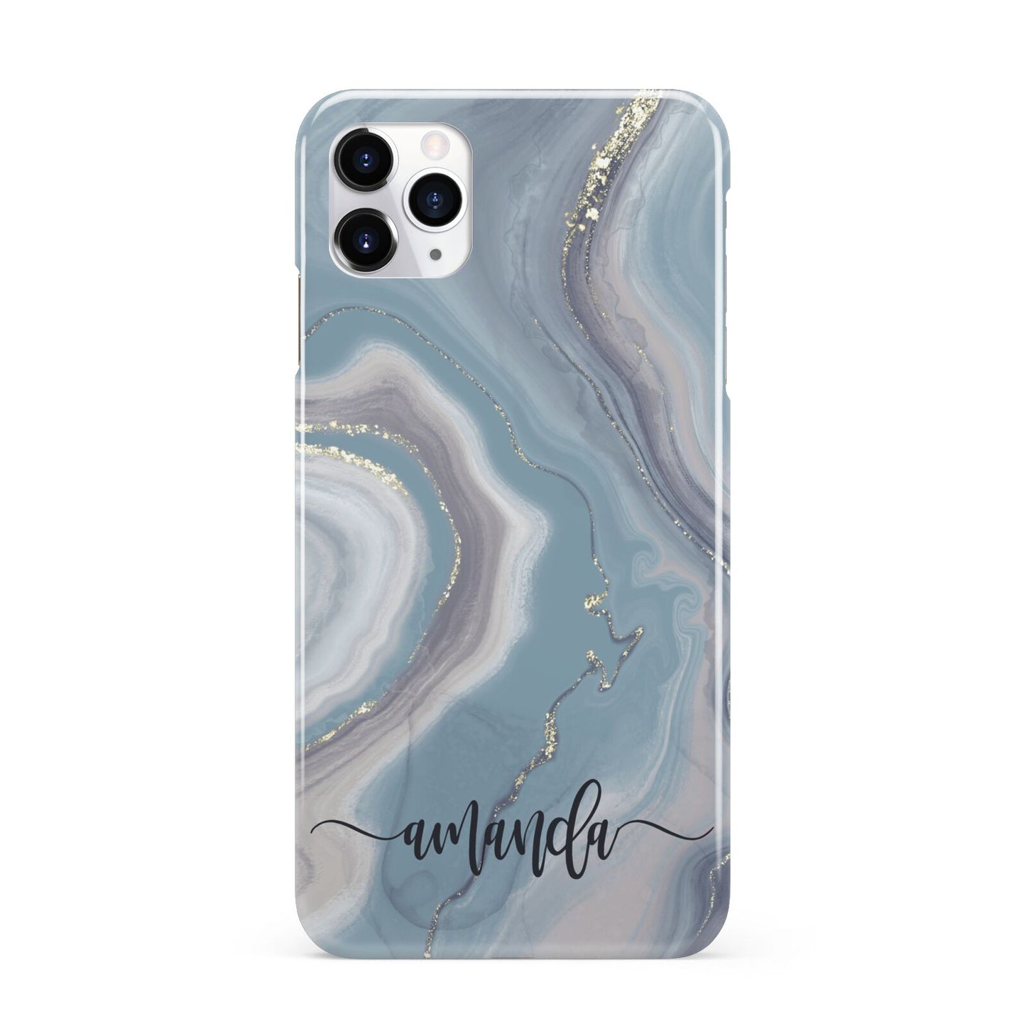 Custom Agate iPhone 11 Pro Max 3D Snap Case