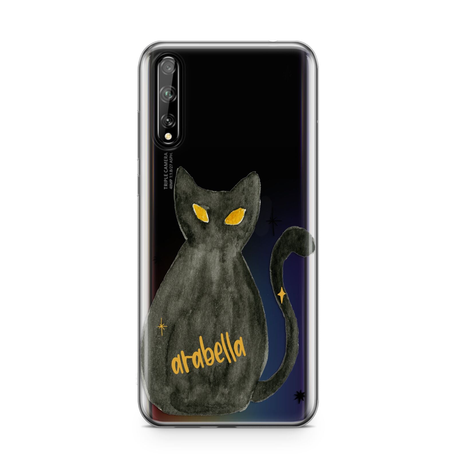 Custom Black Cat Huawei Enjoy 10s Phone Case