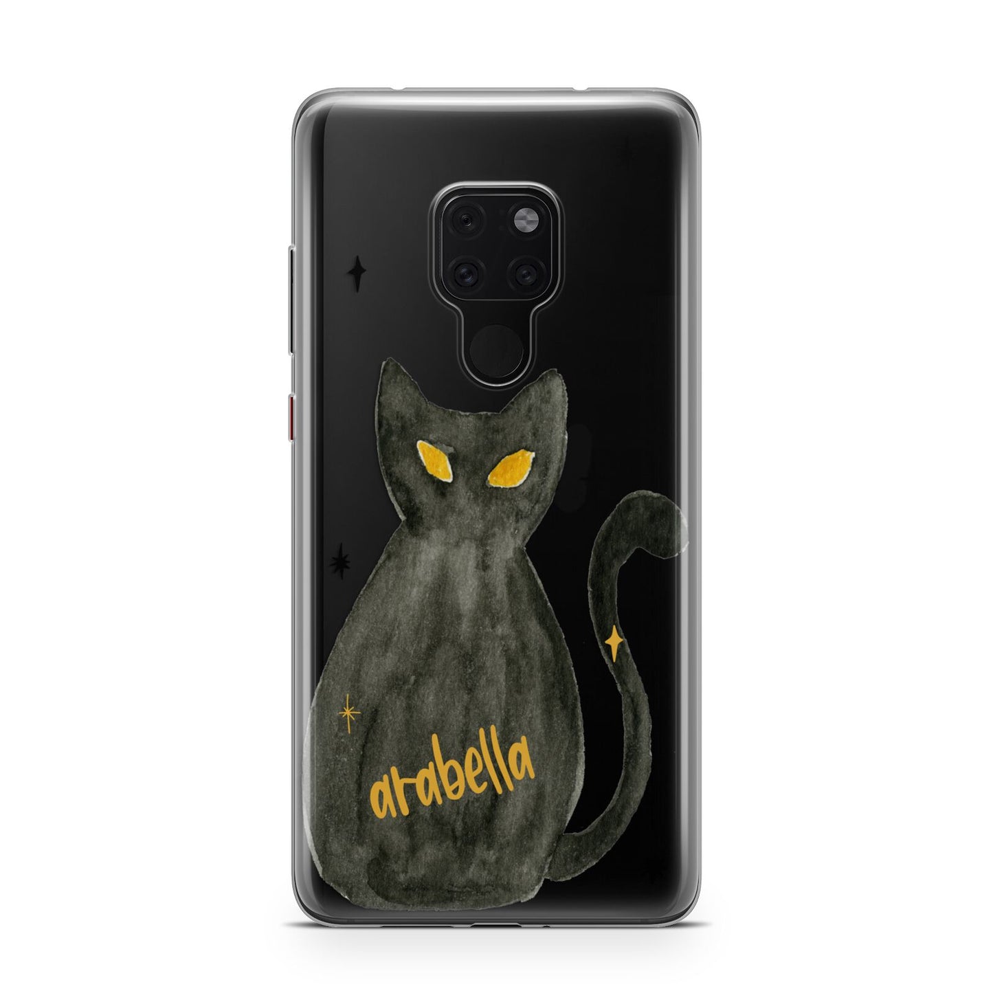 Custom Black Cat Huawei Mate 20 Phone Case