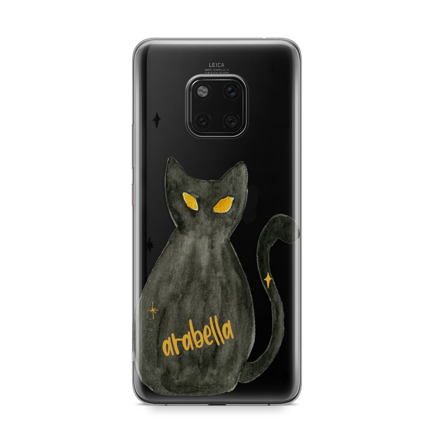 Custom Black Cat Huawei Mate 20 Pro Phone Case