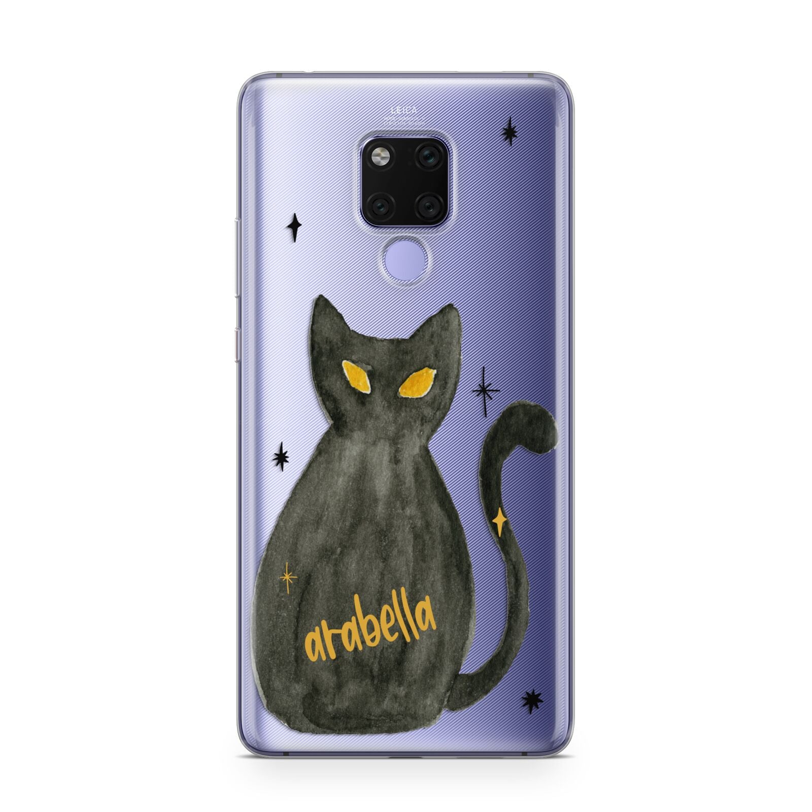 Custom Black Cat Huawei Mate 20X Phone Case