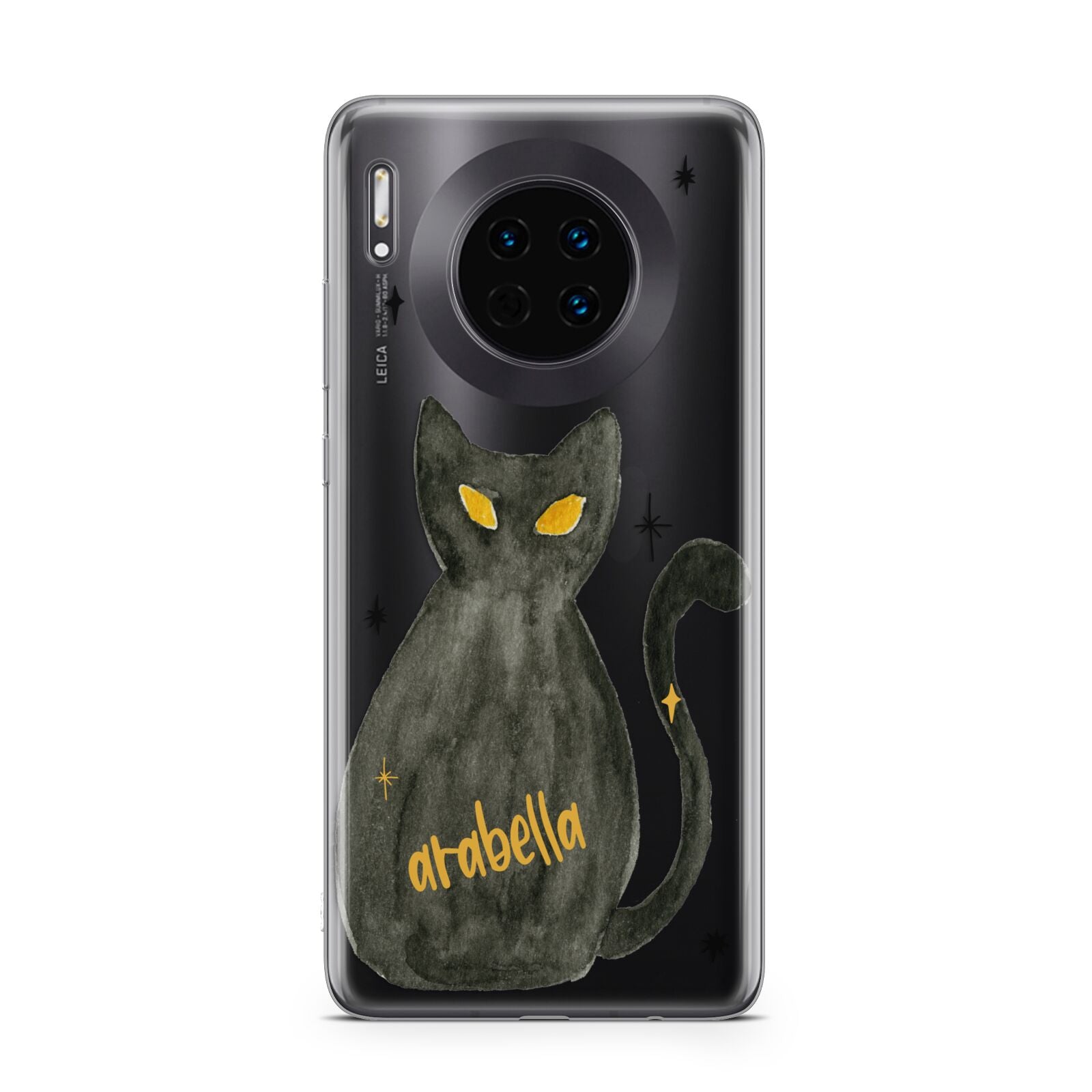 Custom Black Cat Huawei Mate 30