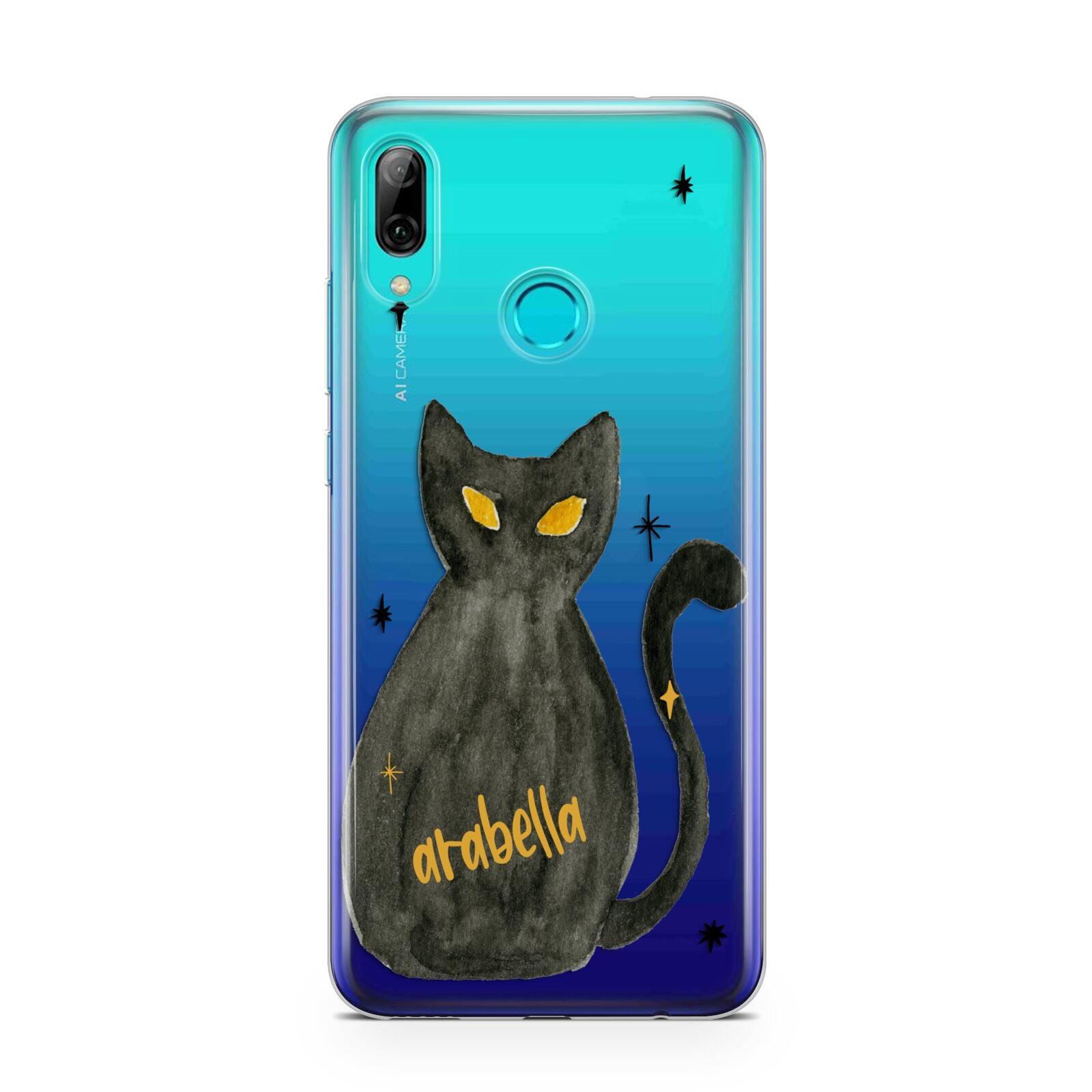 Custom Black Cat Huawei P Smart 2019 Case