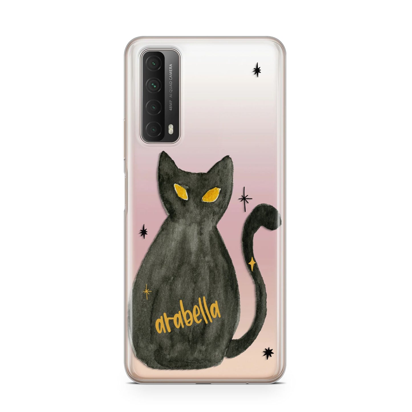 Custom Black Cat Huawei P Smart 2021