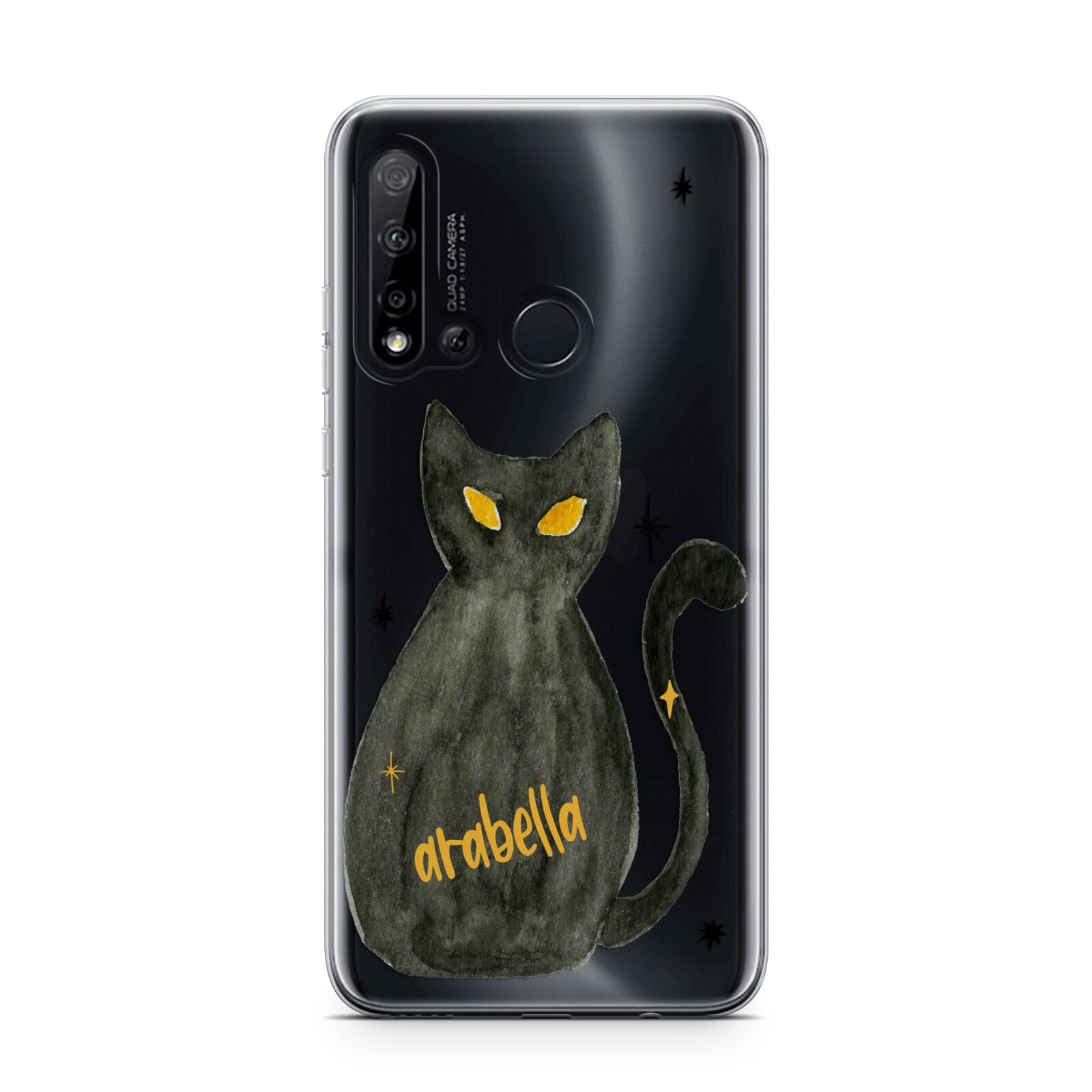 Custom Black Cat Huawei P20 Lite 5G Phone Case