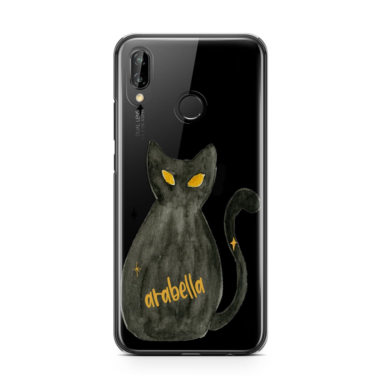 Custom Black Cat Huawei P20 Lite Phone Case