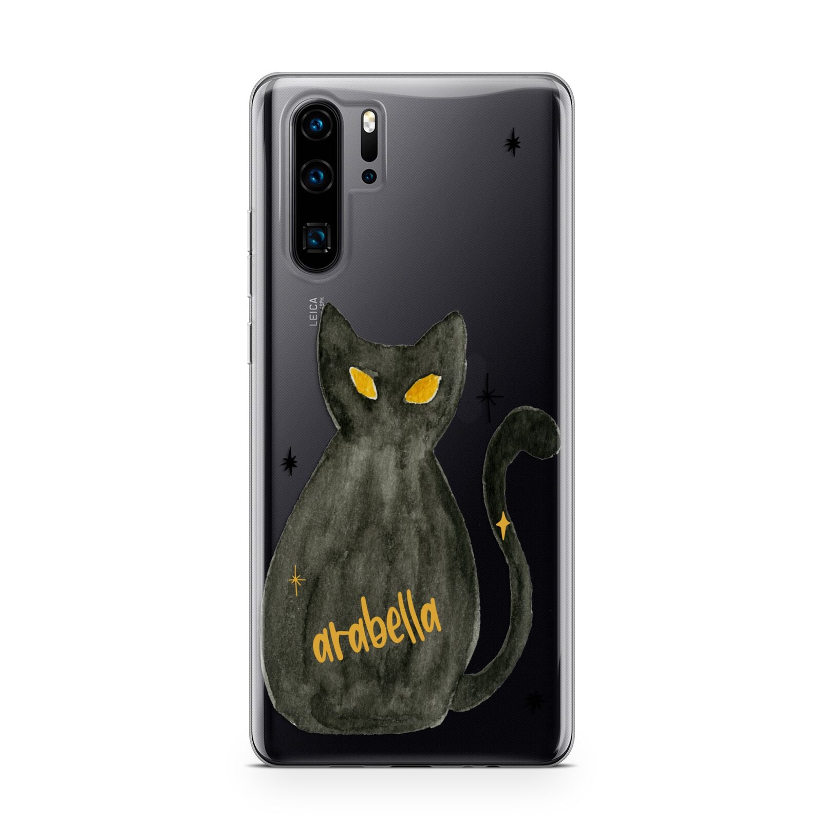 Custom Black Cat Huawei P30 Pro Phone Case